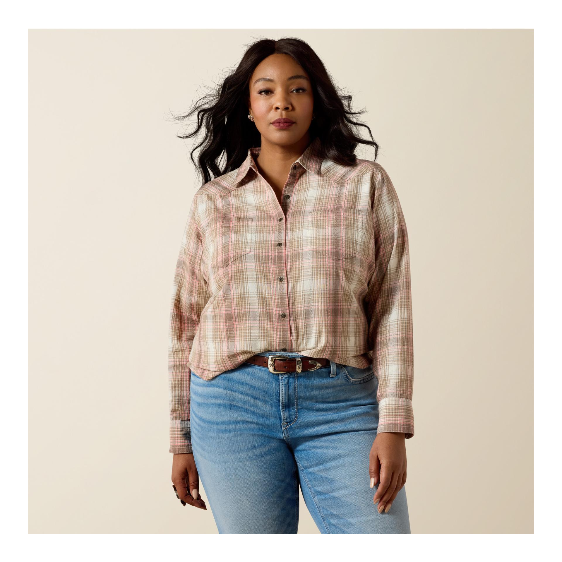 Ariat Shirt Real Billie Jean Langarm Damen
