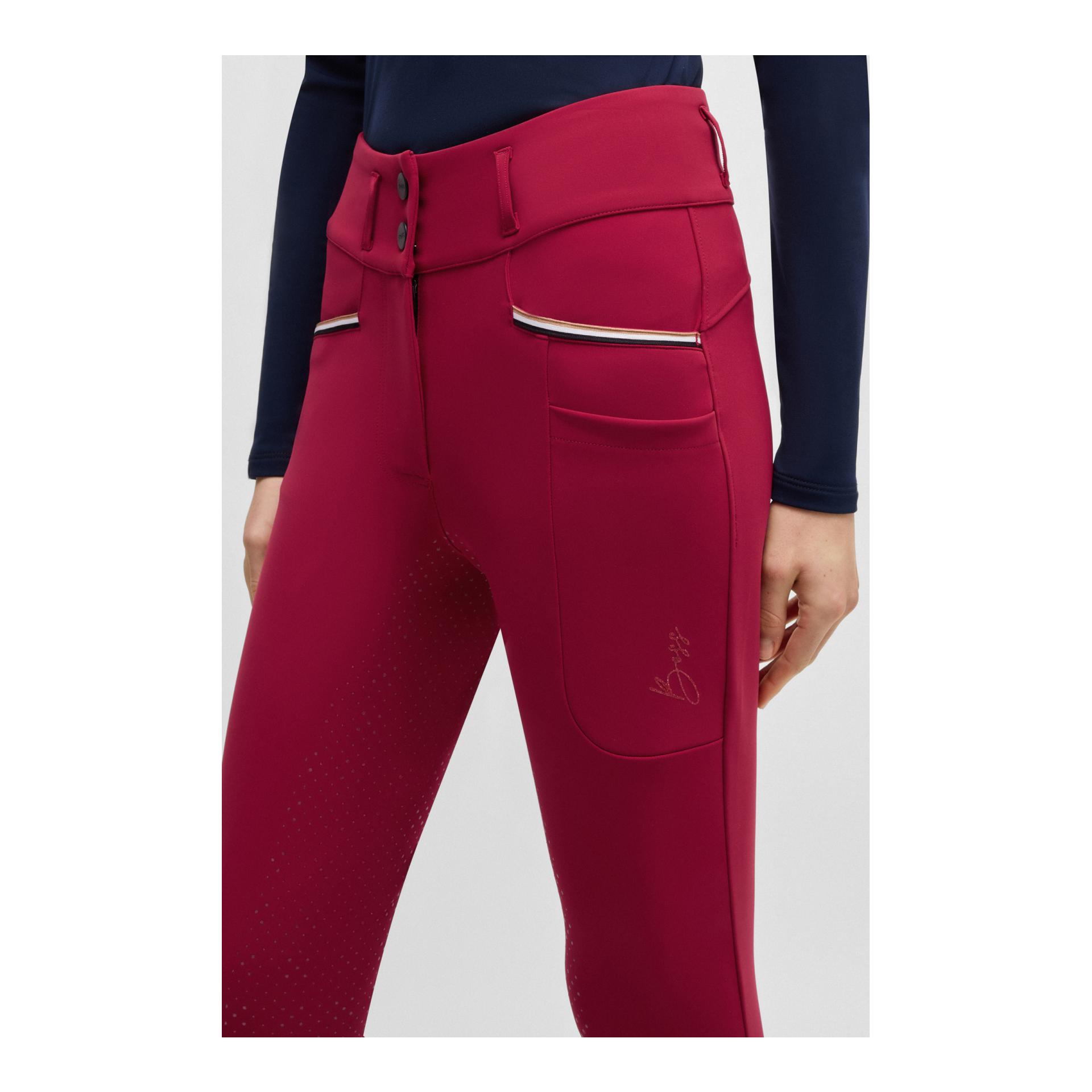 BOSS Equestrian Culotte d'équitation Hailey taille haute à fond intégral