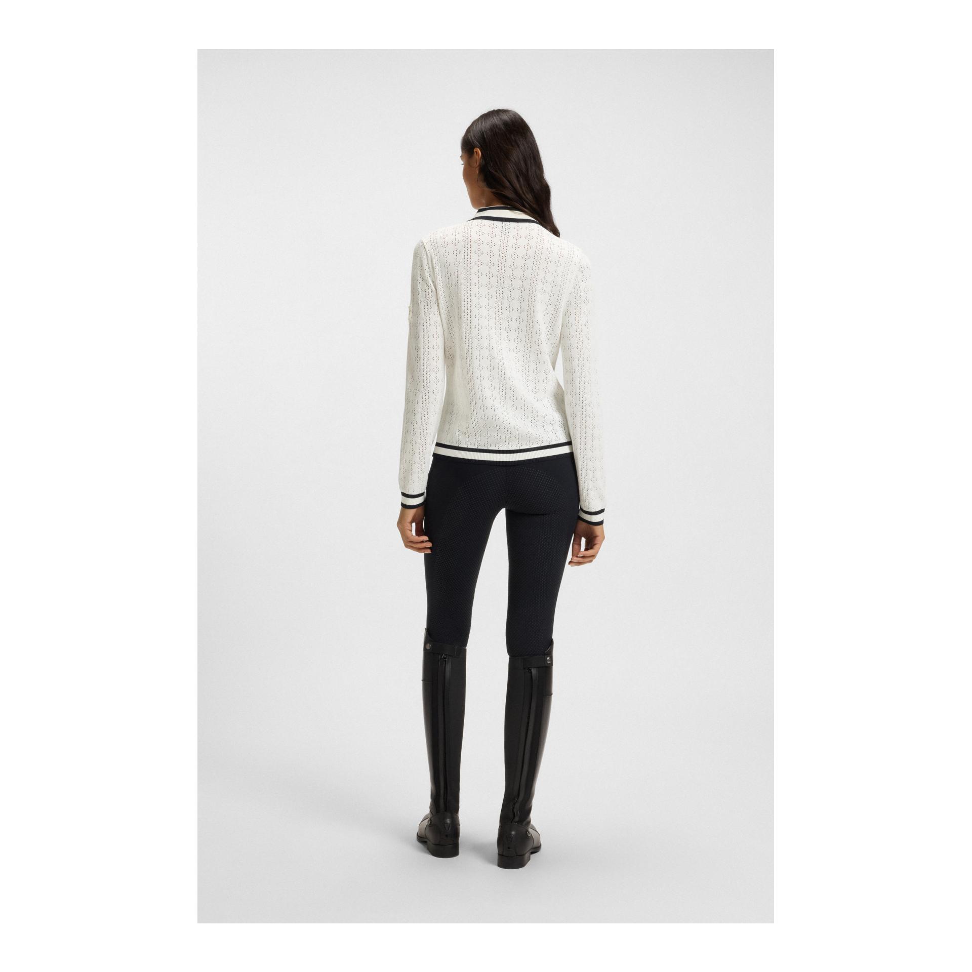 BOSS Equestrian Strick Polo Pam Ajor Damen