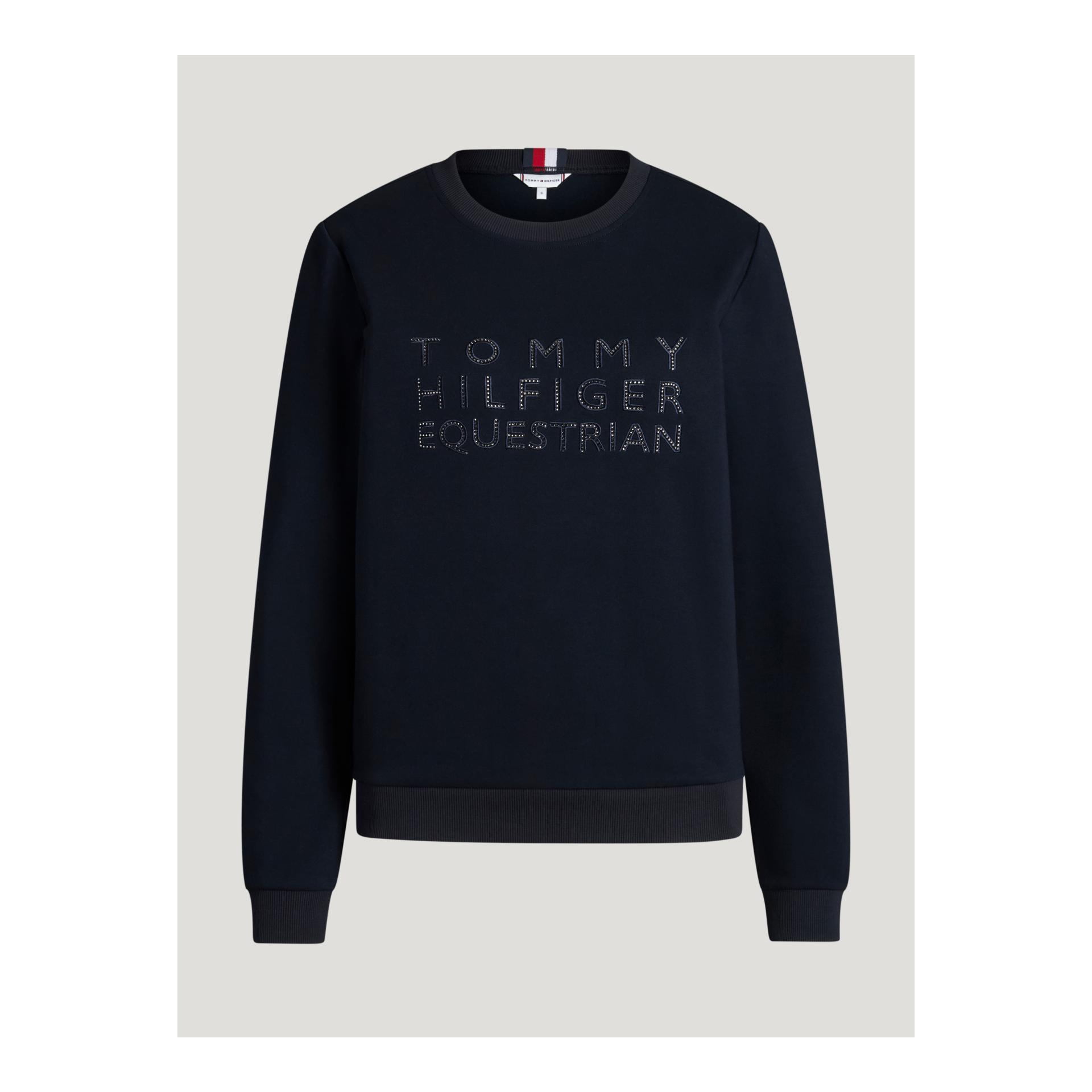 Tommy Hilfiger Equestrian Sweat-shirt à strass Belair pour femme