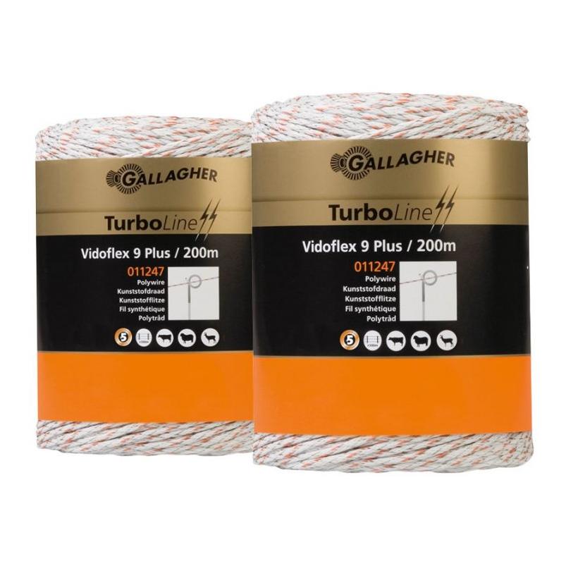 Gallagher Duopack Vidoflex 9 Turboline Plus