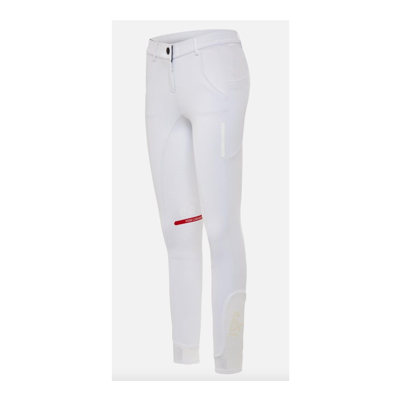 ea.St Professional Reithose R2 Performance Jumping Kniegrip Damen - weiss