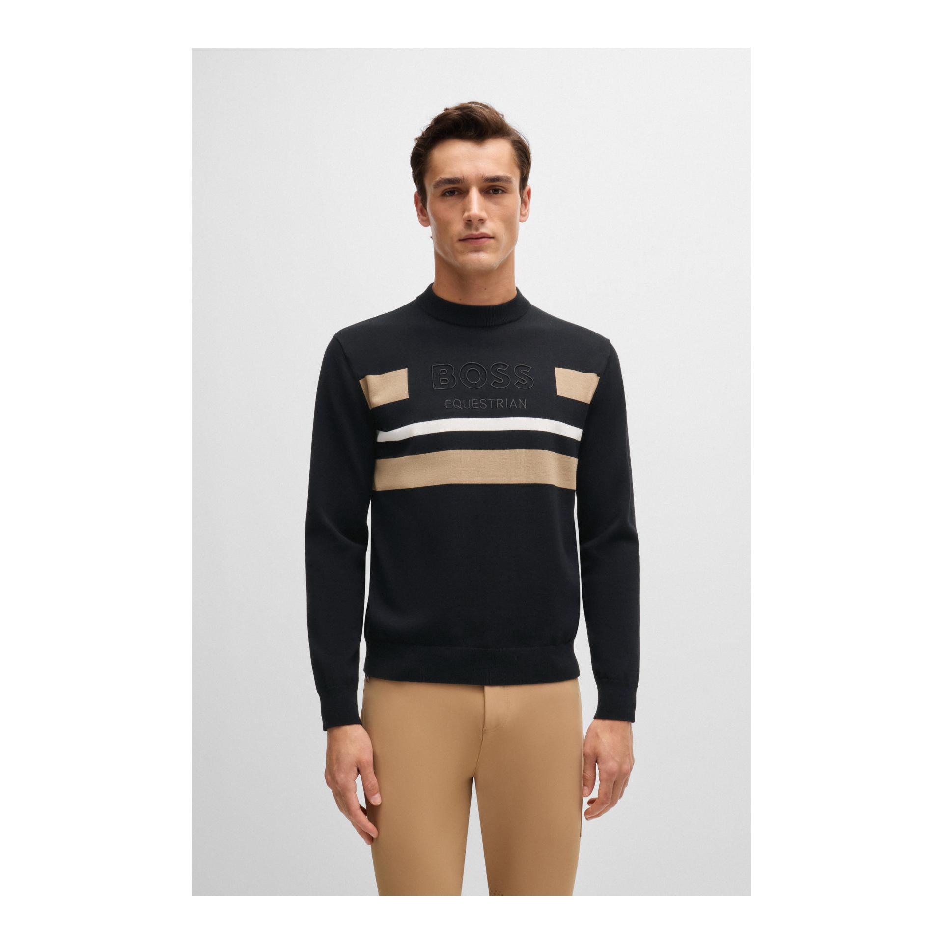 BOSS Equestrian Strickpullover Brad Herren