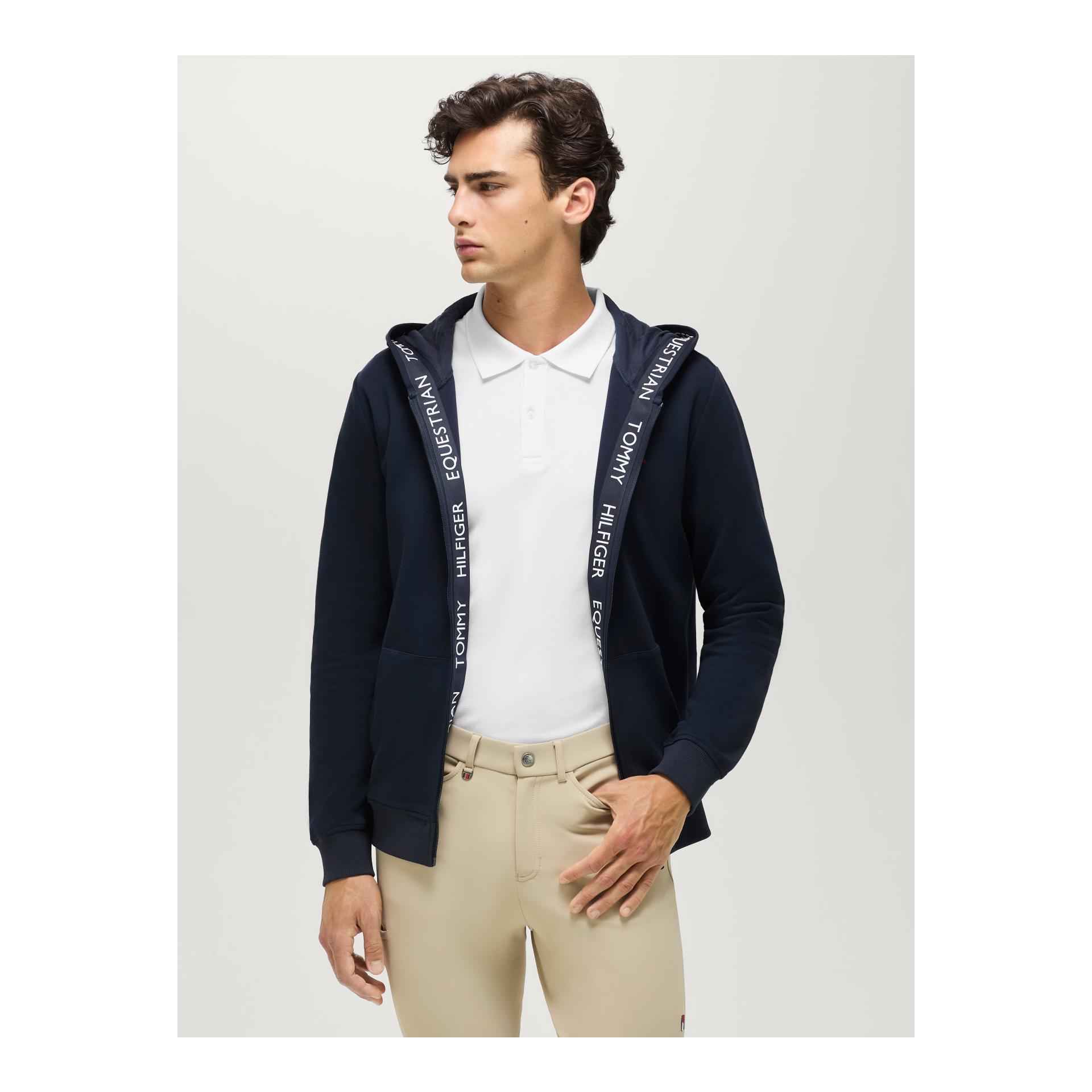 Tommy Hilfiger Equestrian Sweat à capuche Ventura Zipup pour homme