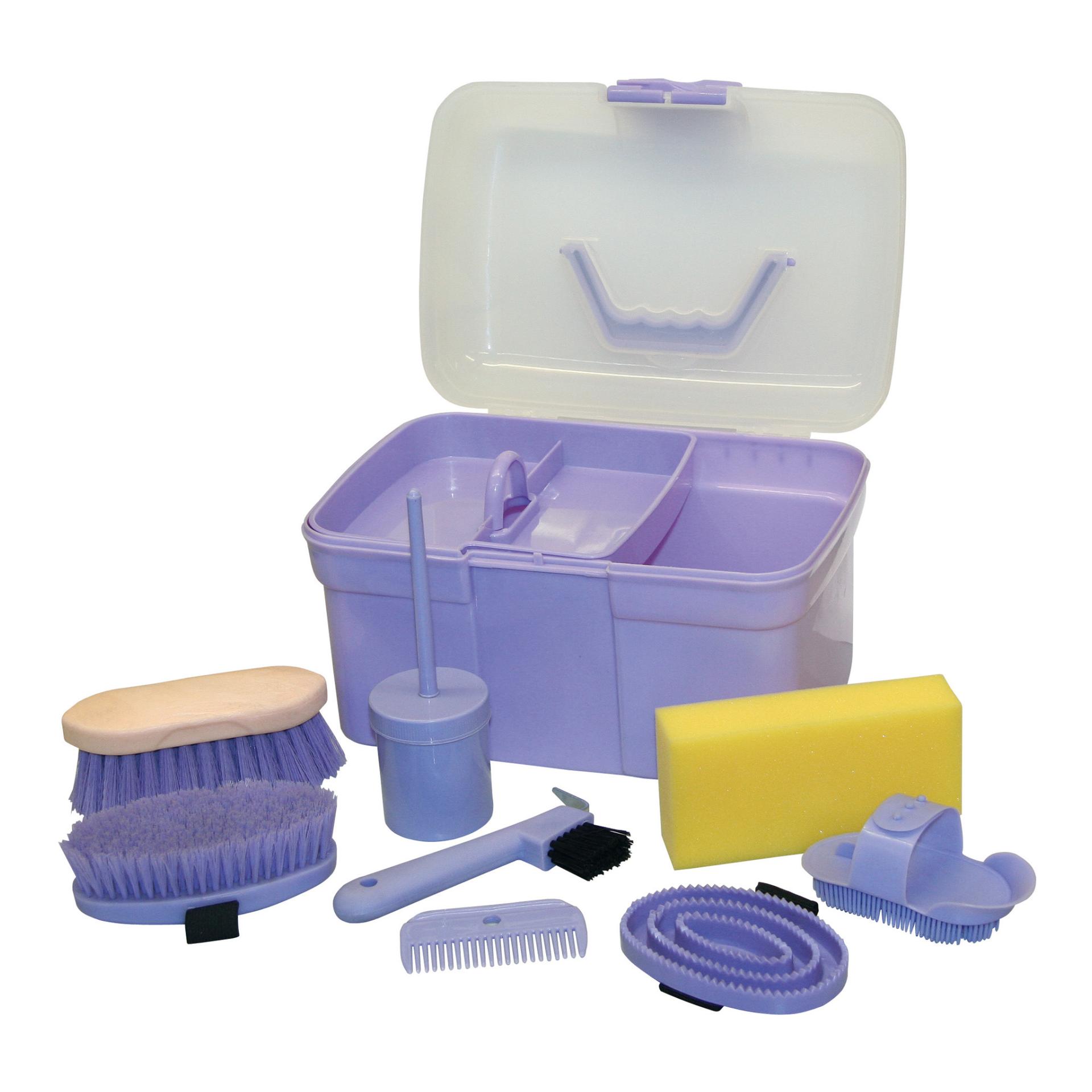 Kerbl Putzbox für Kinder befüllt