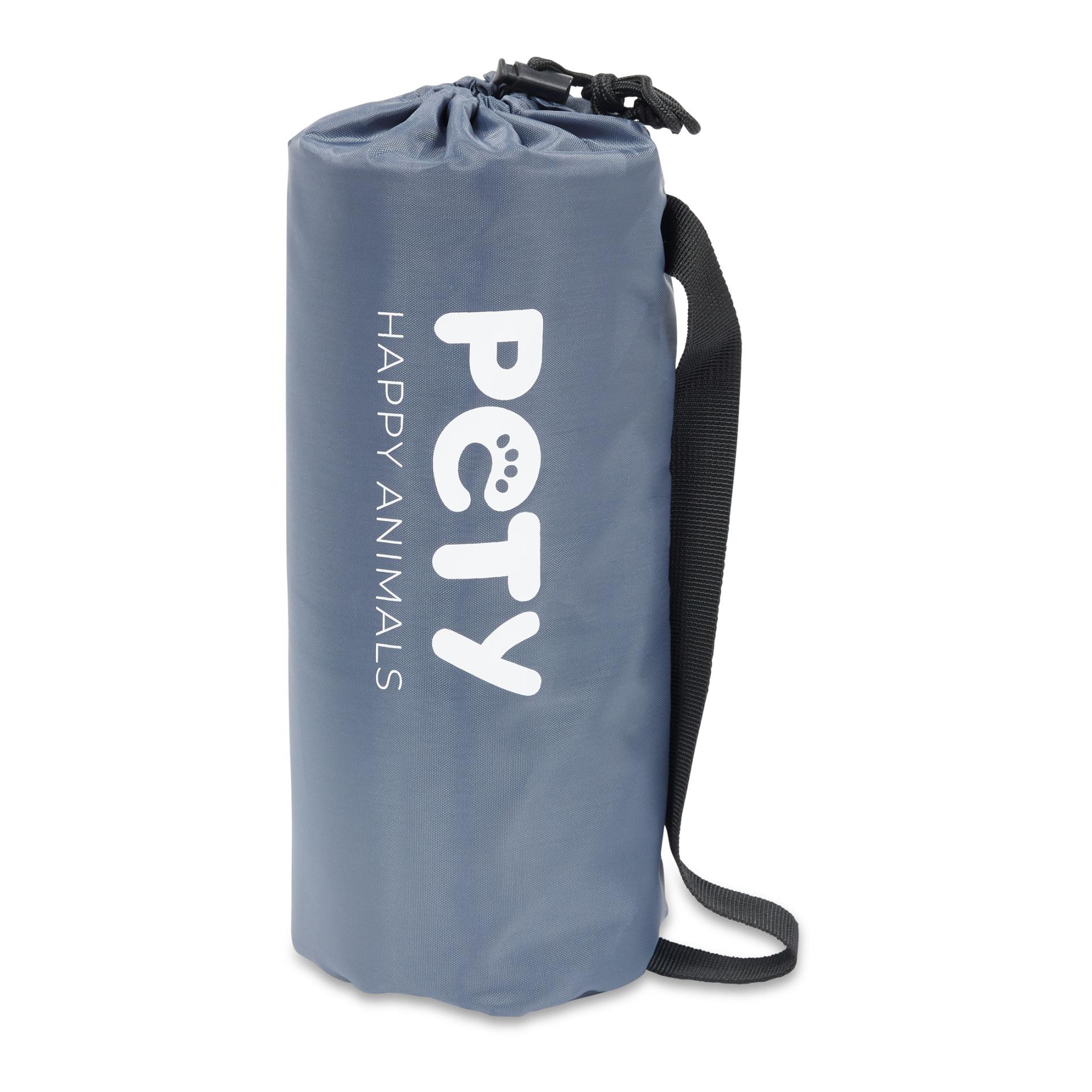 Pety Laufstall Set klein mit Bodenmatte und Dach