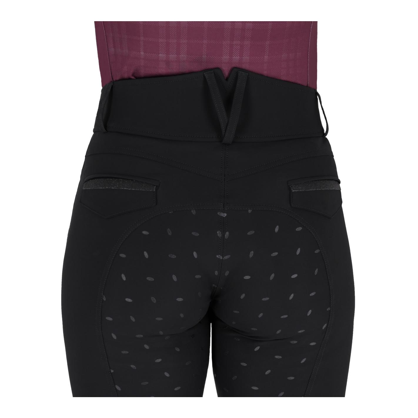QHP Pantalon d'équitation Zahra à fond intégral