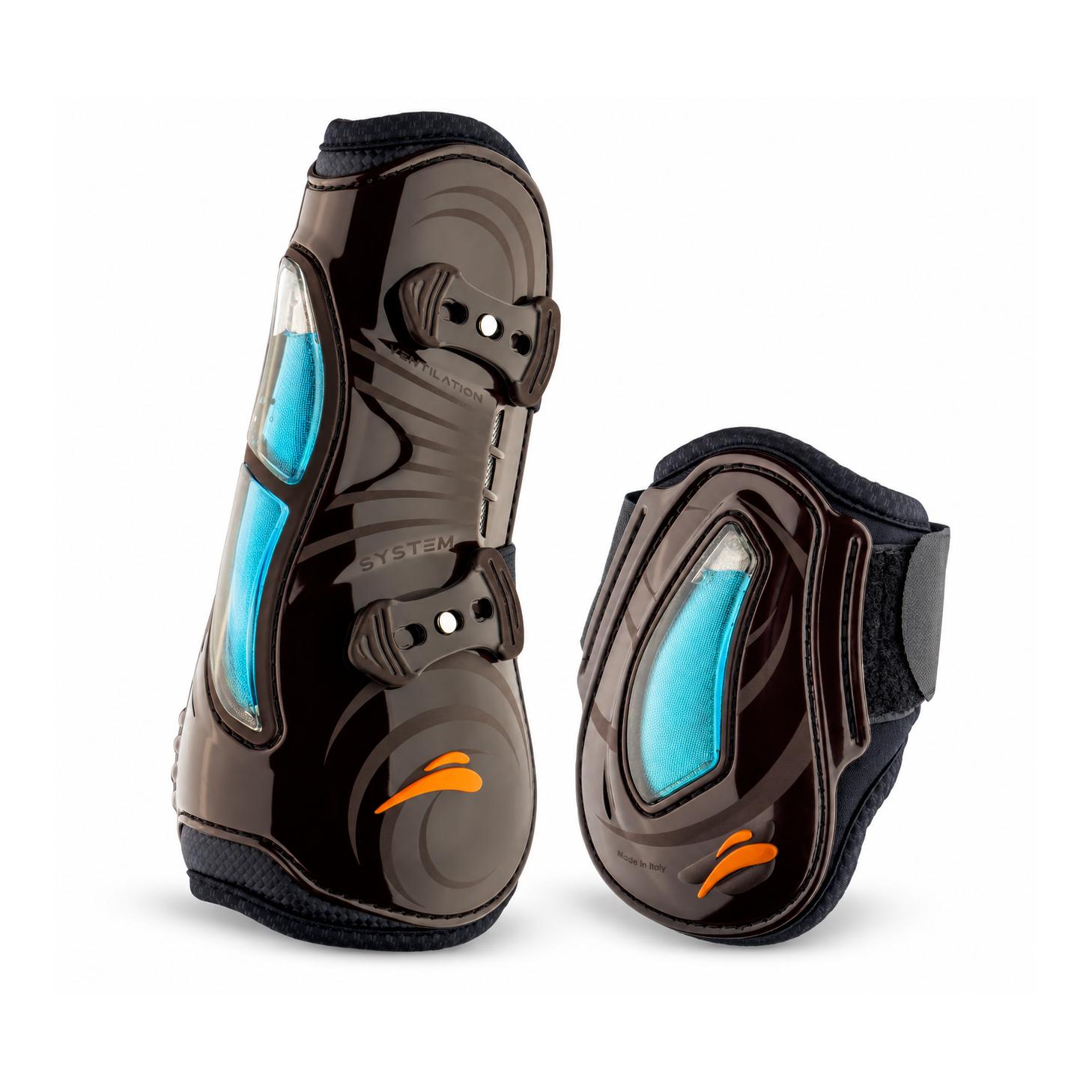 eQuick Lot comprenant des guêtres eAIRSHOCK et des protège-pattes eAIRSHOCK VELCRO