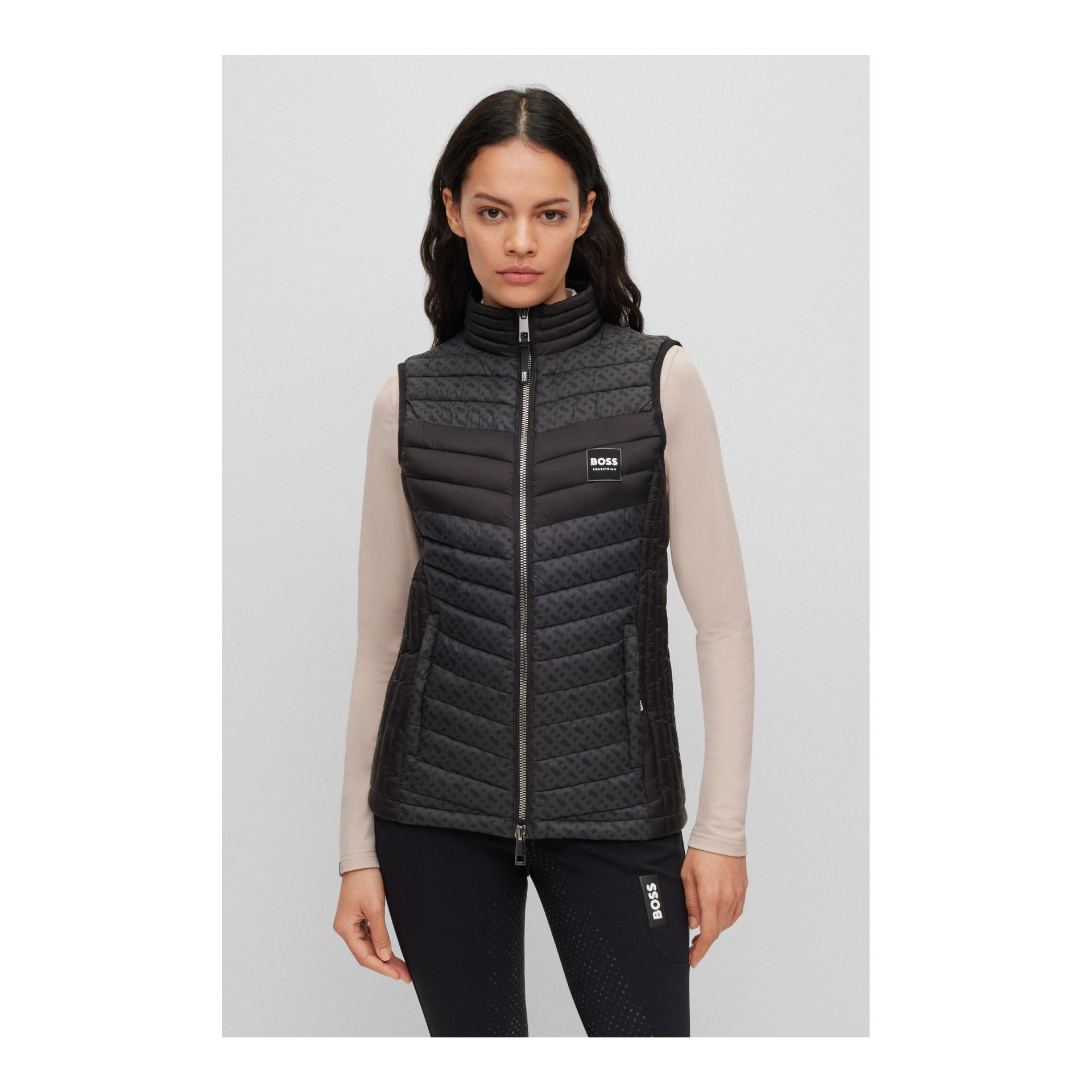 BOSS Equestrian Weste Bea Monogram Damen