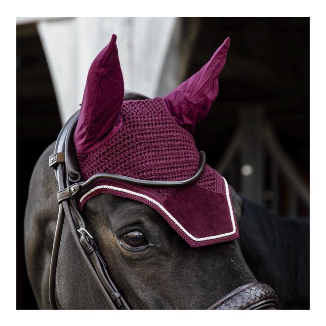 Kentucky Ohrengarn Wellington Velvet samt - bordeaux