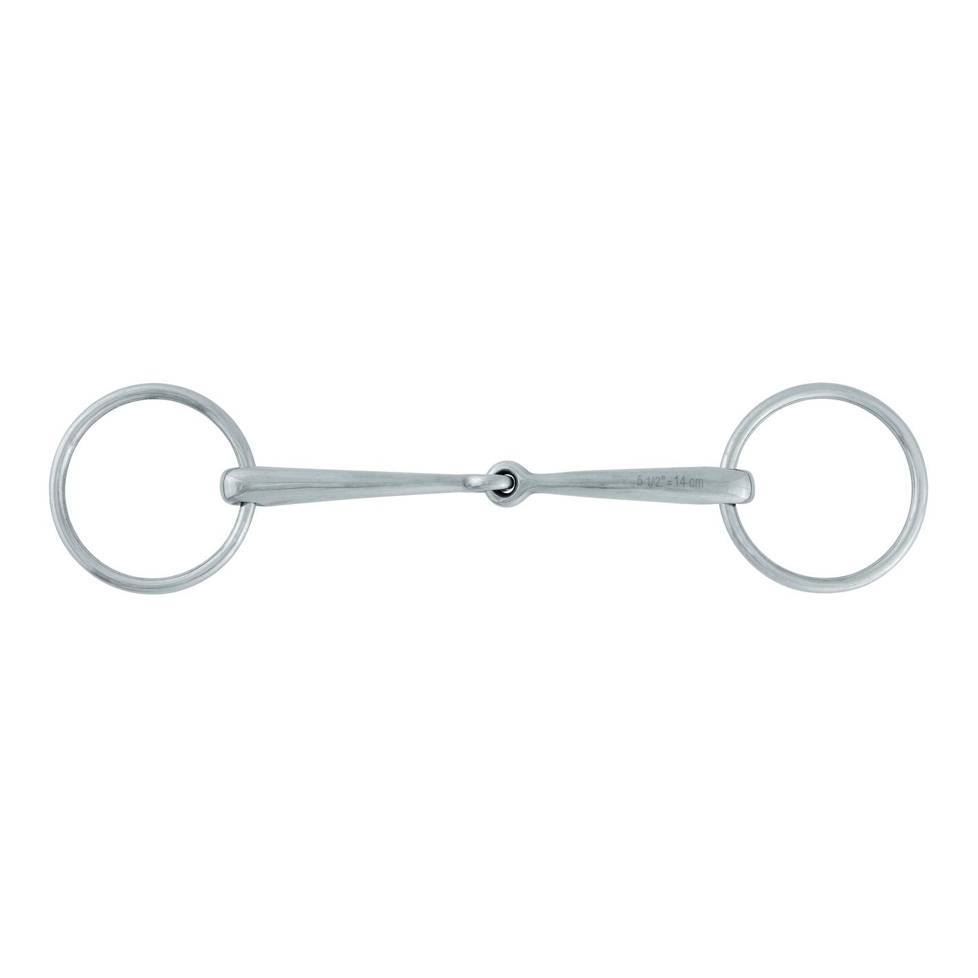 Stübben Mors de filet simple brisure Stainles Steel