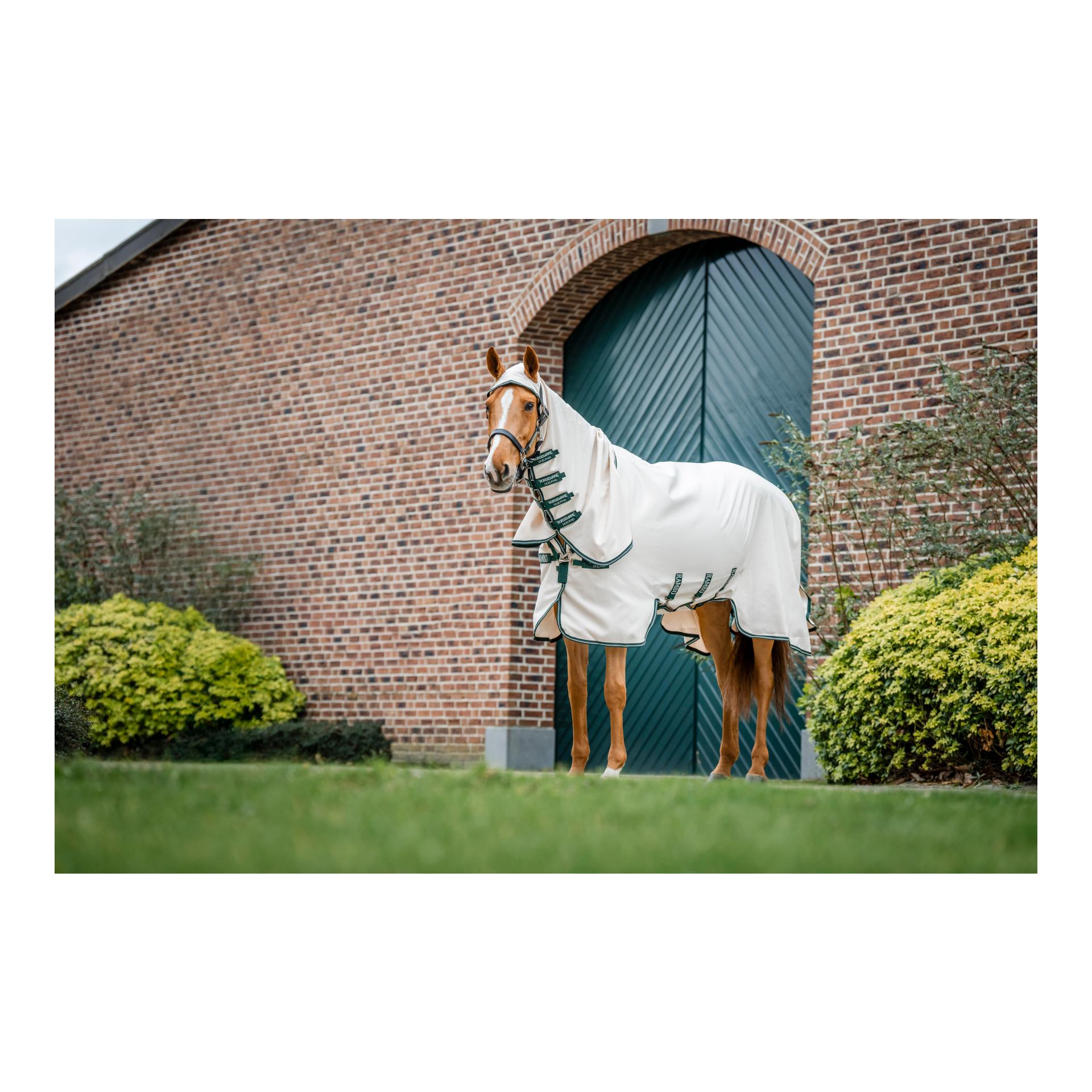 Horseware Fliegendecke Rambo Hoody, mit UV-Schutz