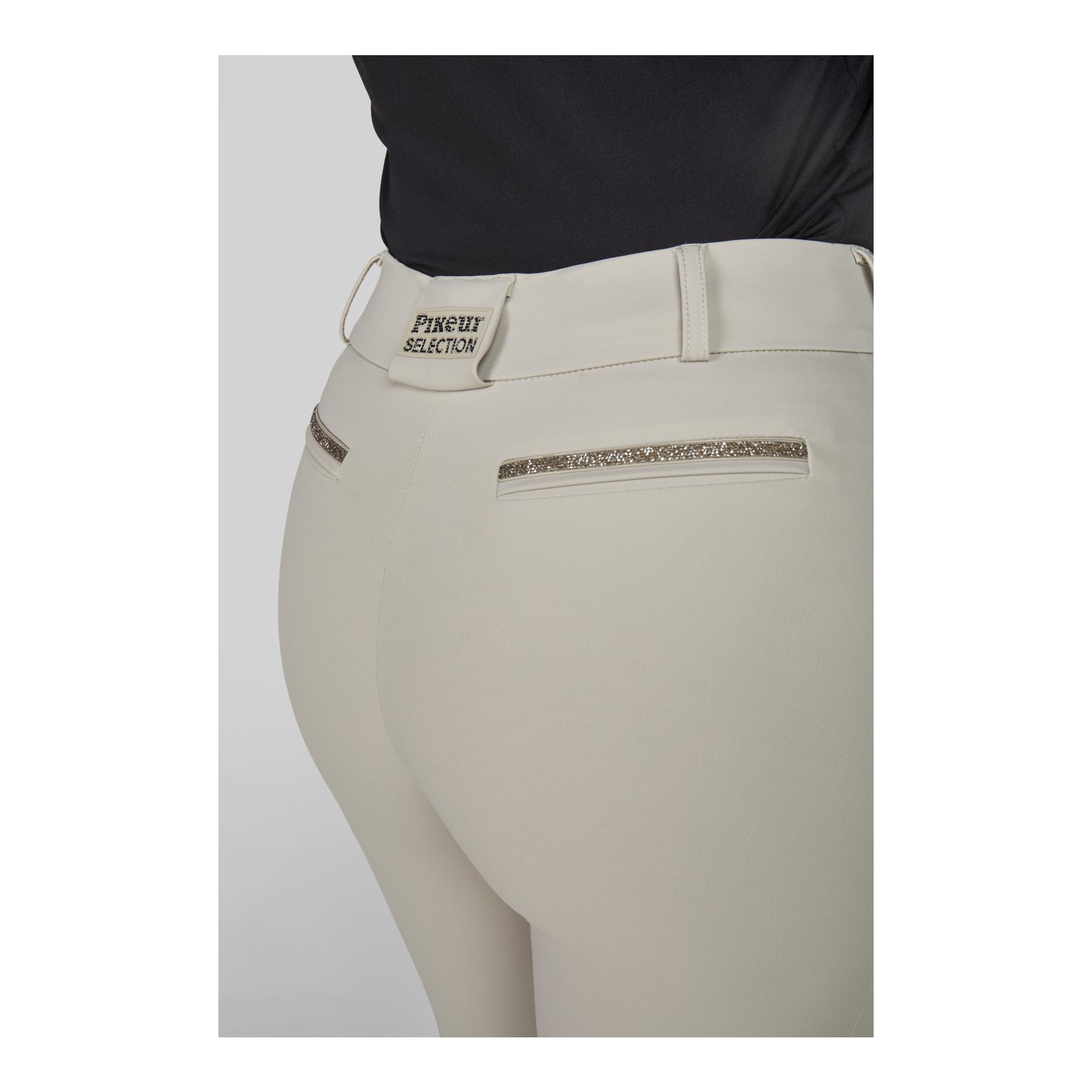 Pikeur Pantalon d'équitation Ceelina SD à taille haute et renforts aux genoux