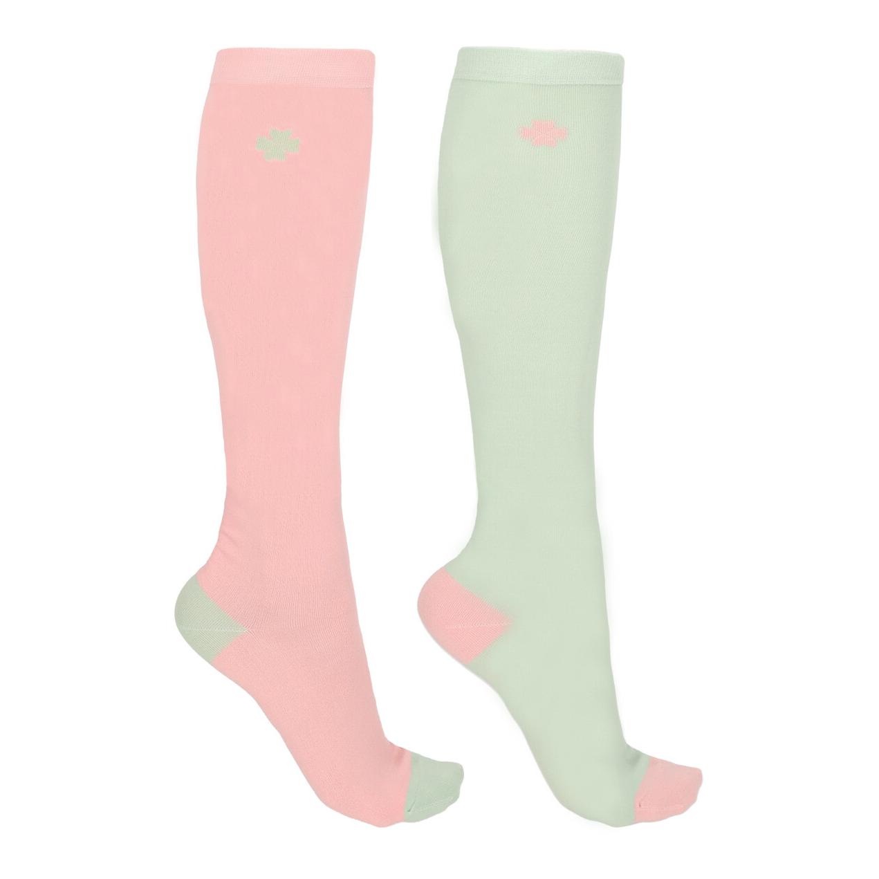 QHP Chaussettes hautes coffret cadeau Lucky Start (lot de 2)