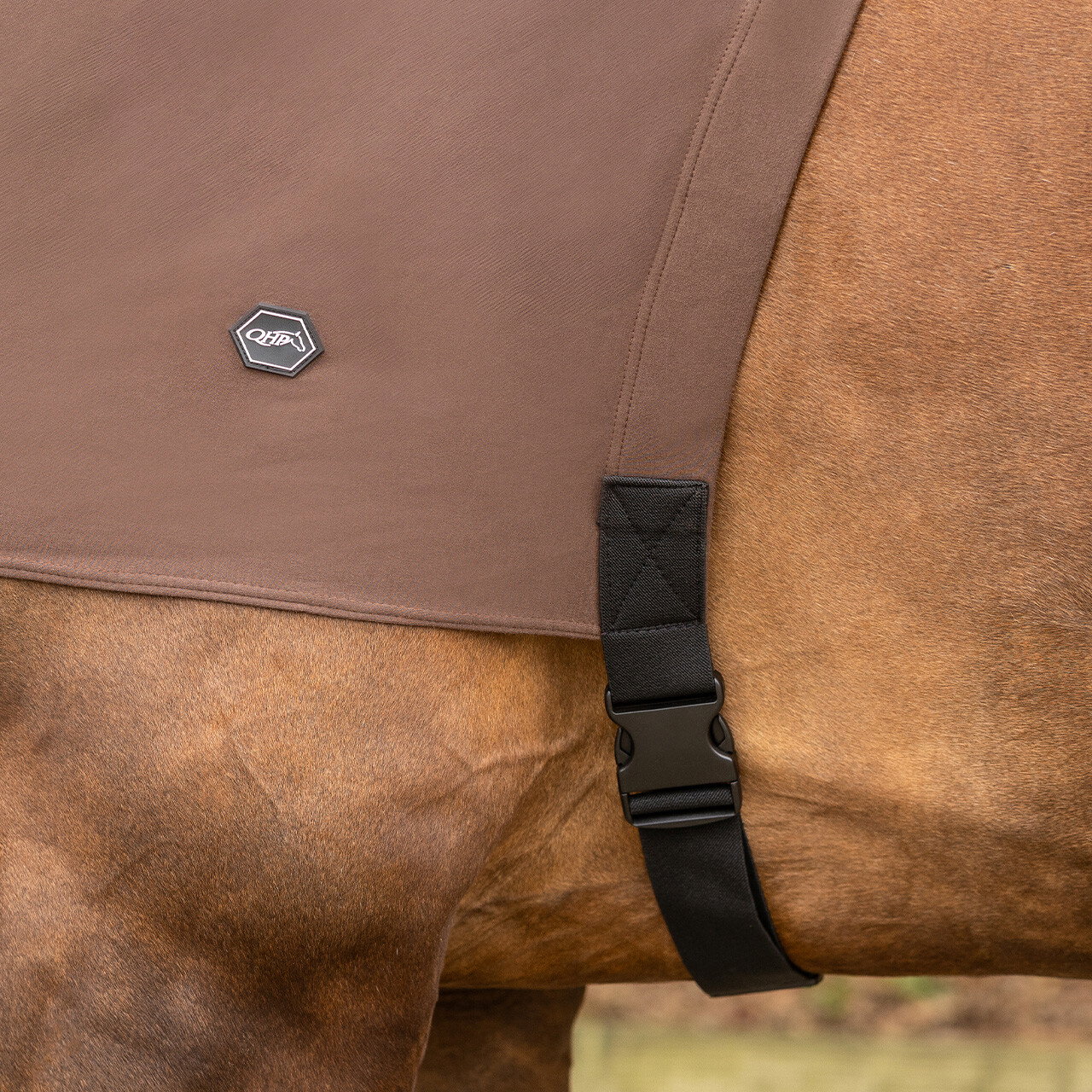 QHP Couvre-cou anti-dermite - marron