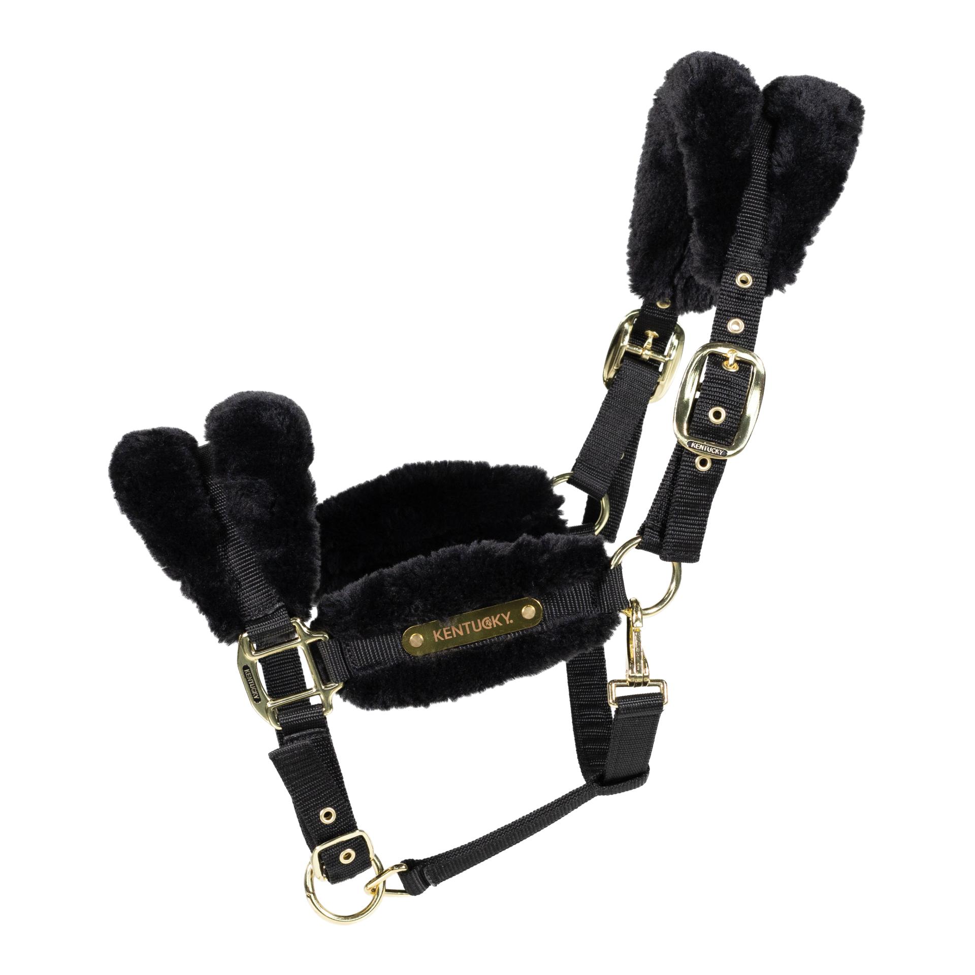 Kentucky Halfter Nylon sheepskin soft