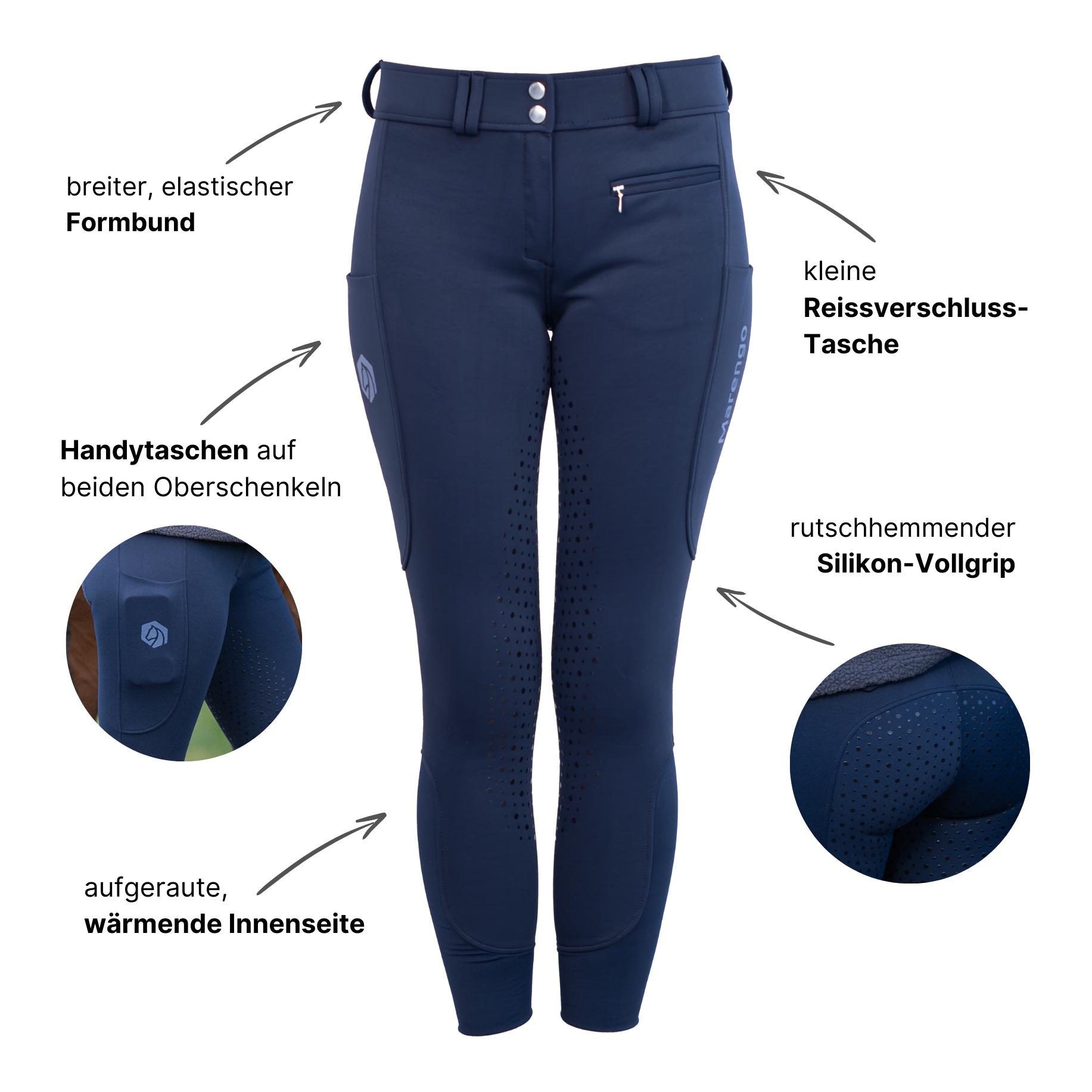 Marengo Pantalon d'équitation thermique Wingter fond intégral