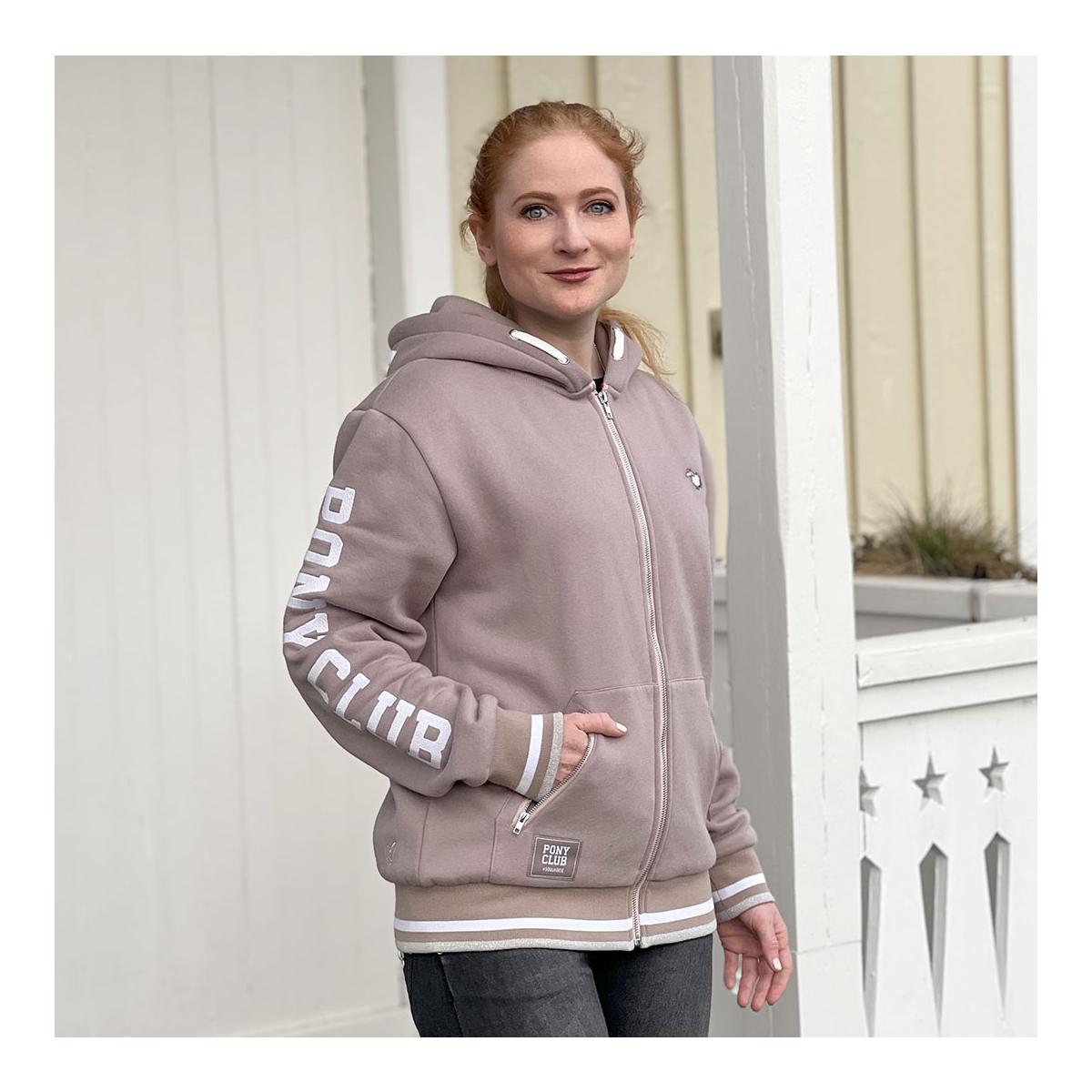 Soulhorse Zip-Hoodiejacke "Pony Club"