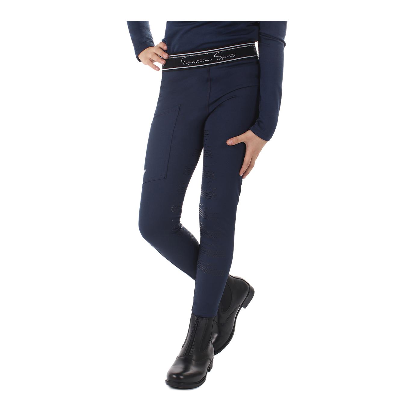 QHP Reitleggings Eden Fullgrip Junior