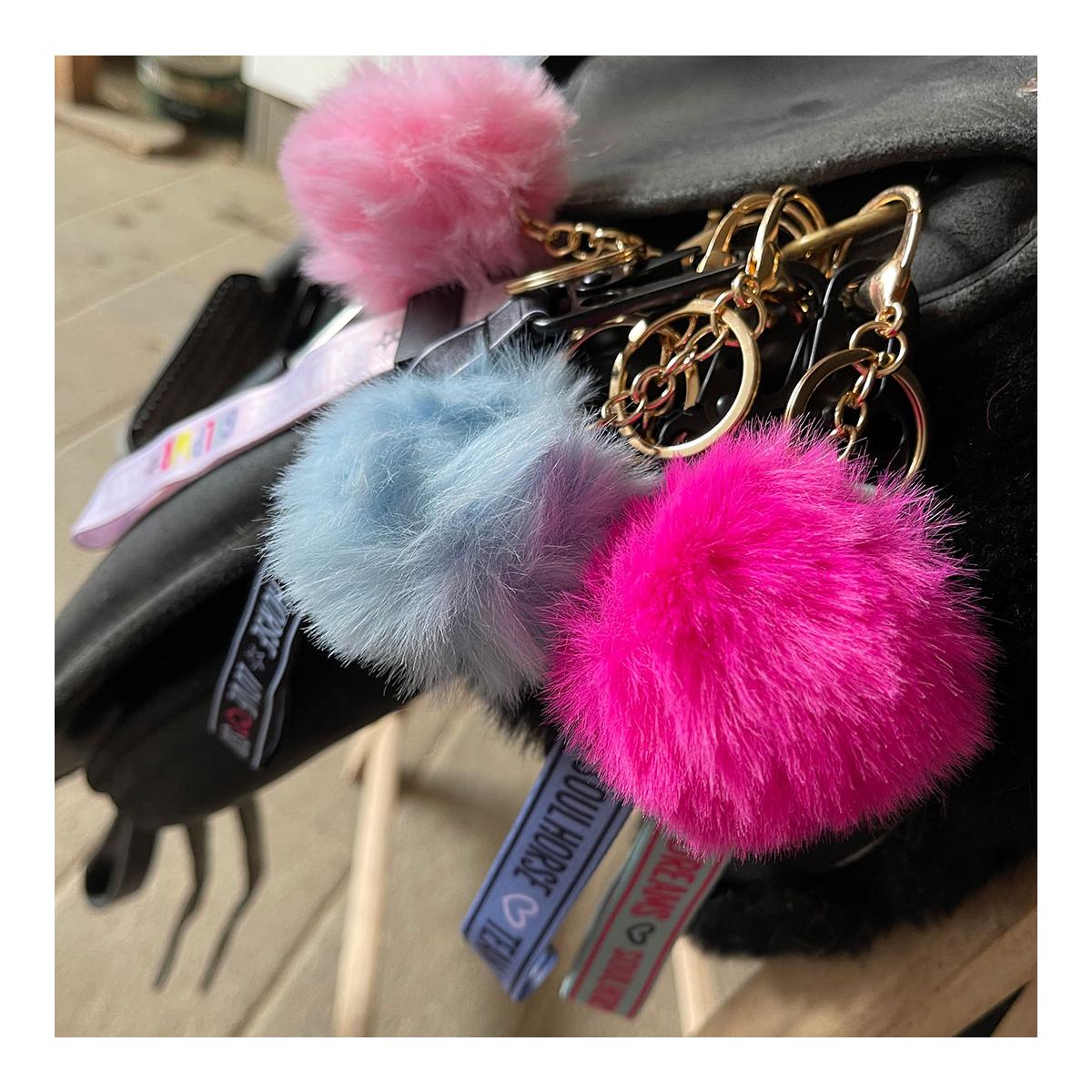 Soulhorse Pom Pom Porte-clés "Team Soulhorse