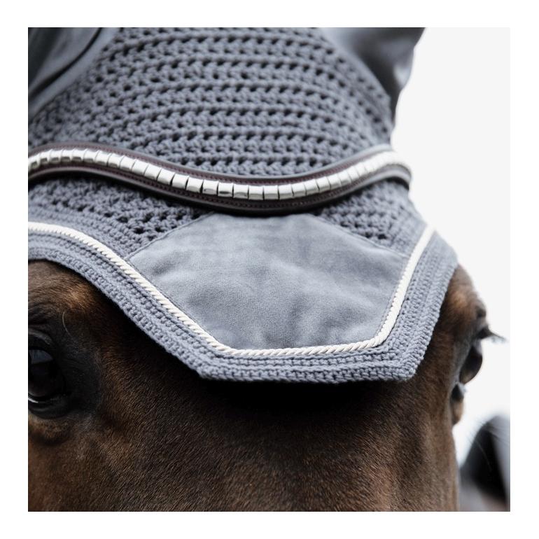 Kentucky Ohrengarn Wellington Basic Velvet samt - grau