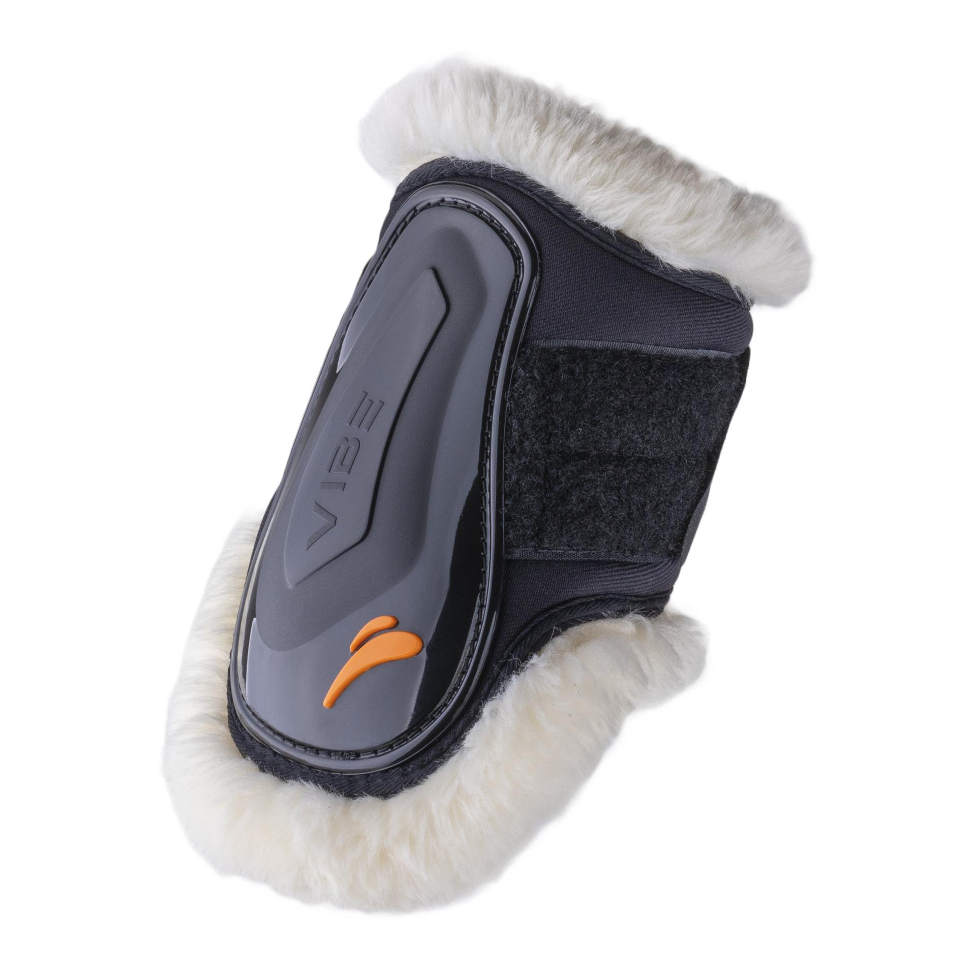 eQuick Protège-boulets VIBE à velcro Fluffy (mouton)