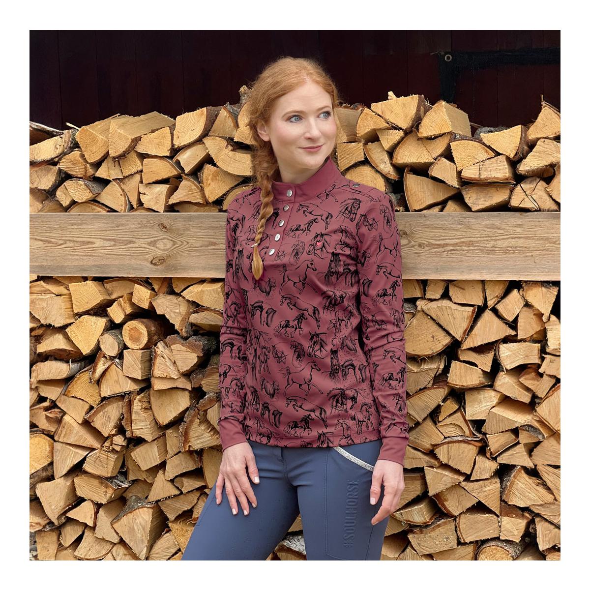 Soulhorse Funktionsshirt Longsleeve Horses