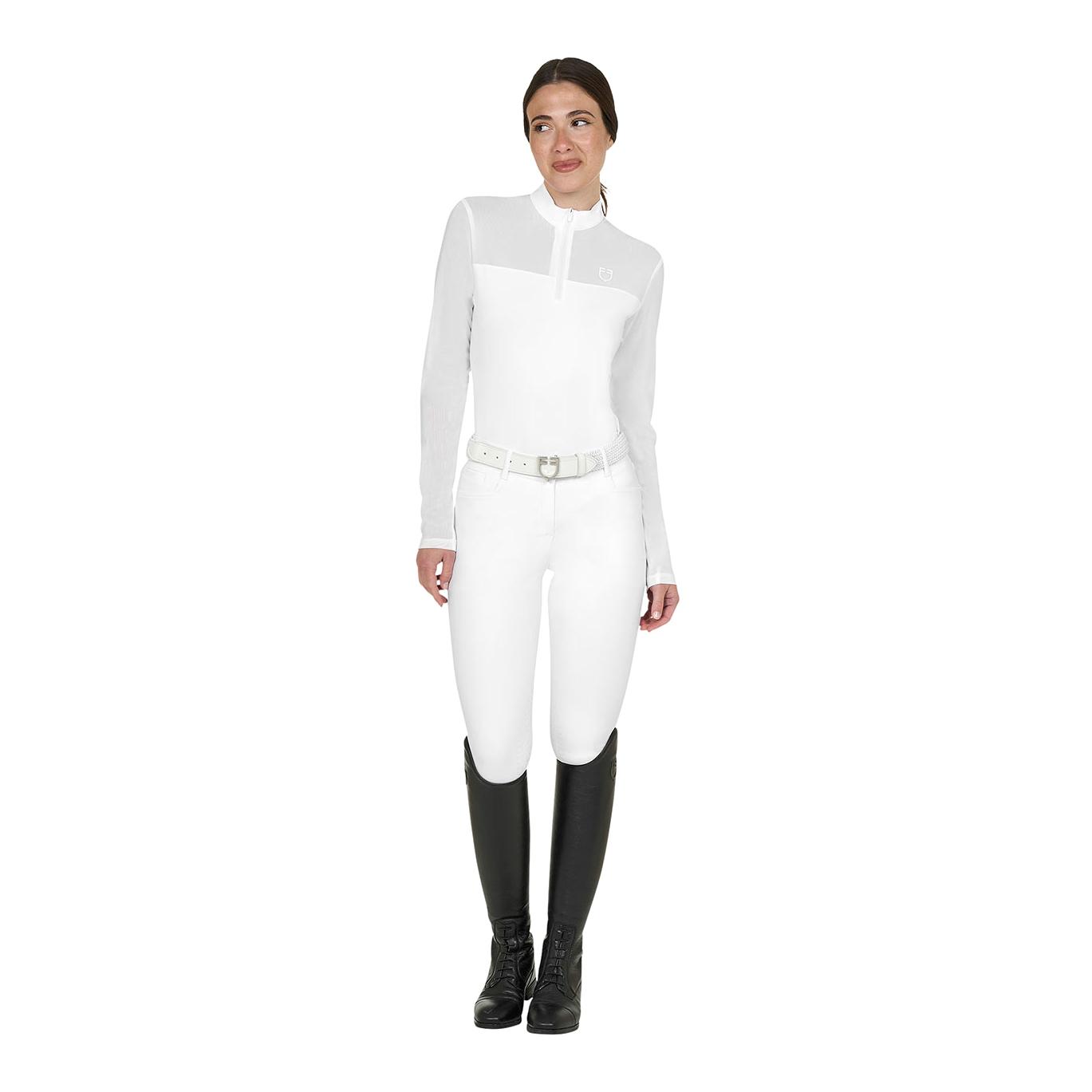 Equestro Turniershirt Micro Mesh Langarm Damen