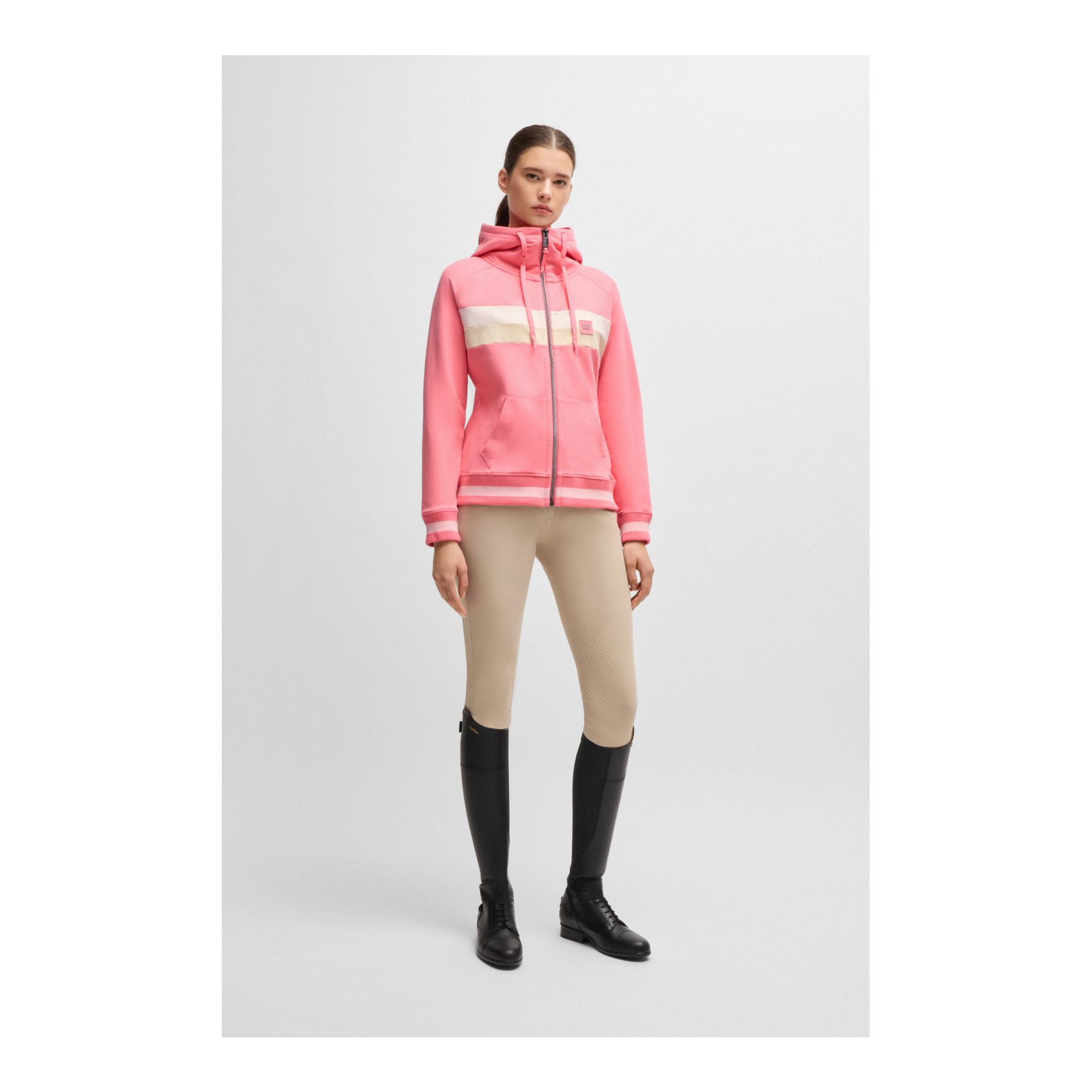 BOSS Equestrian Hoodie Zip Riva Femme