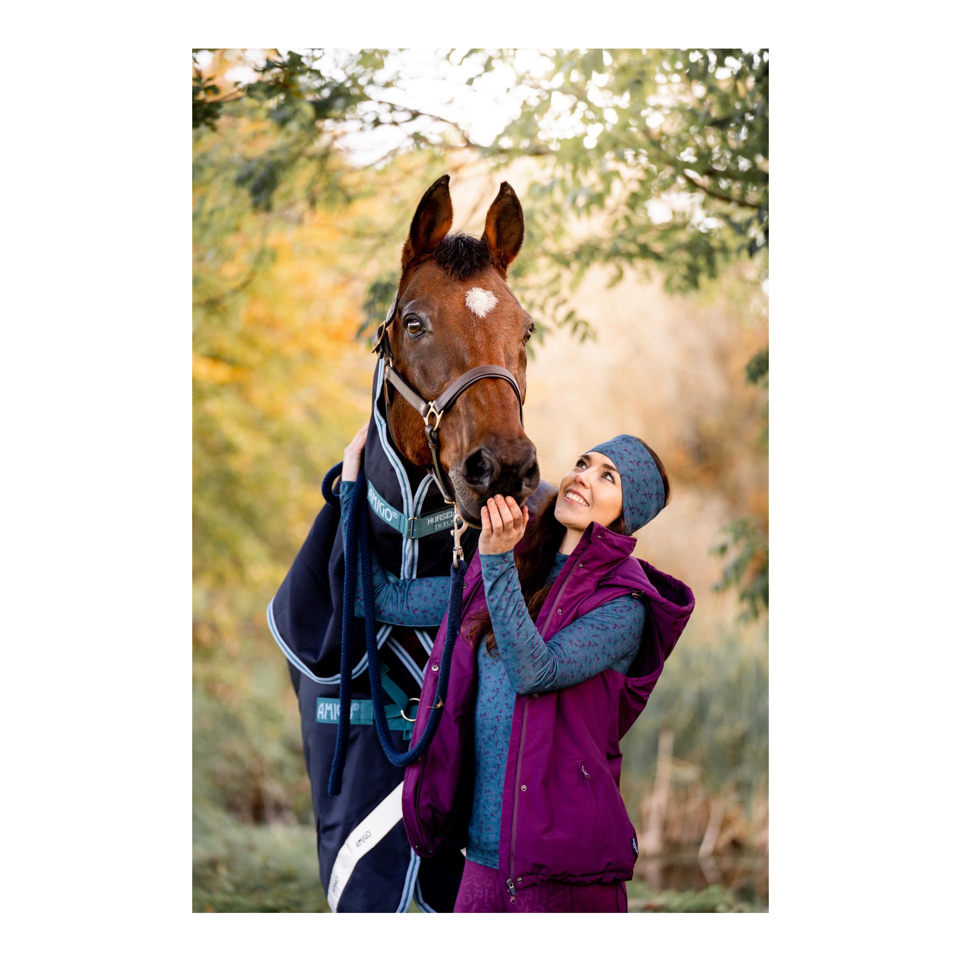 Gilet Equi Eco Technical Gilet Damen - beetroot