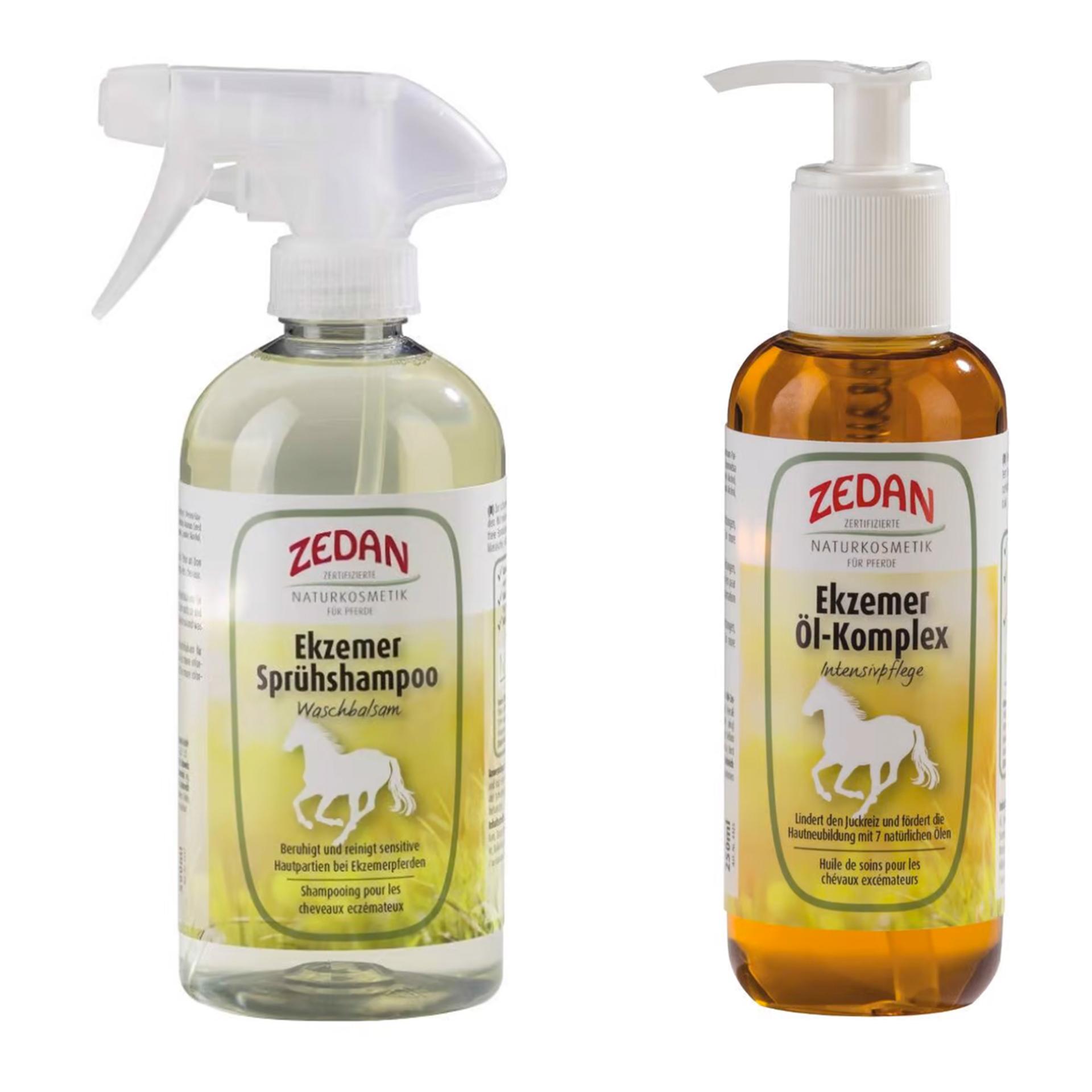 Zedan Lot de shampooing anti-dermite + huile anti-dermite