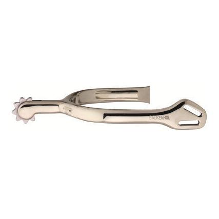 Sprenger Dressursporen für Damen - Argentan - mit Balkenhol Schlaufe- 40 mm Dorn mit Sonnenrad