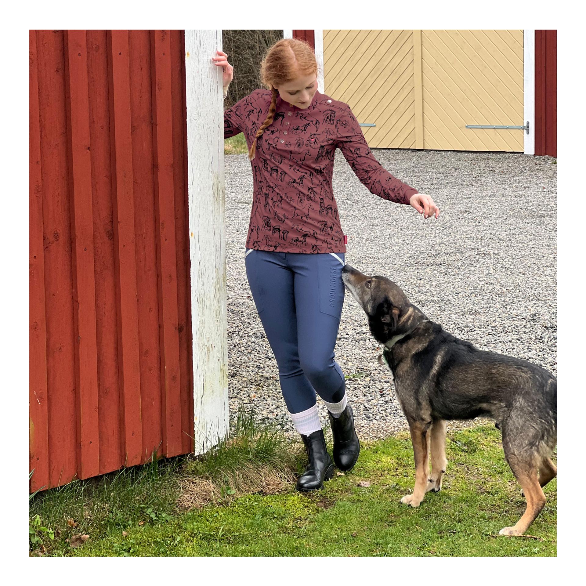 Soulhorse Funktionsshirt Longsleeve Horses