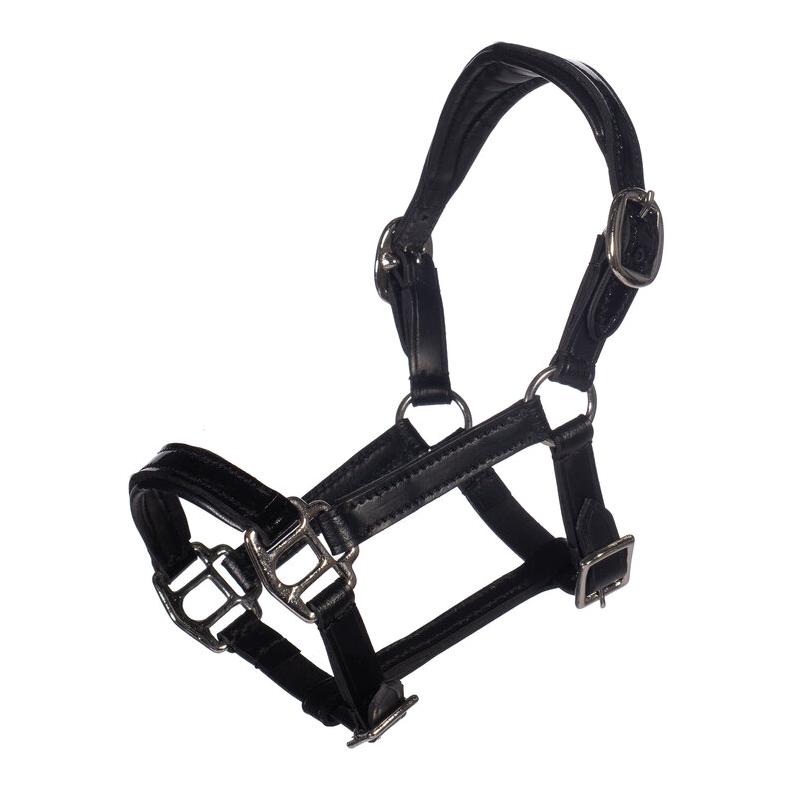 HKM Lederhalfter Lack Hobby Horsing