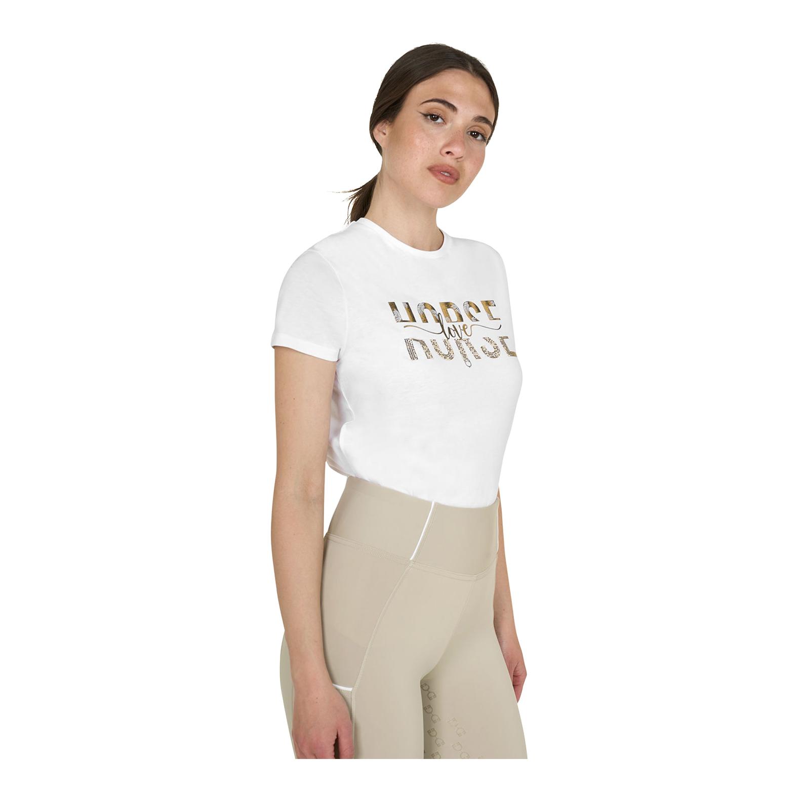 Equestro T-shirt « Horse Love » pour femme