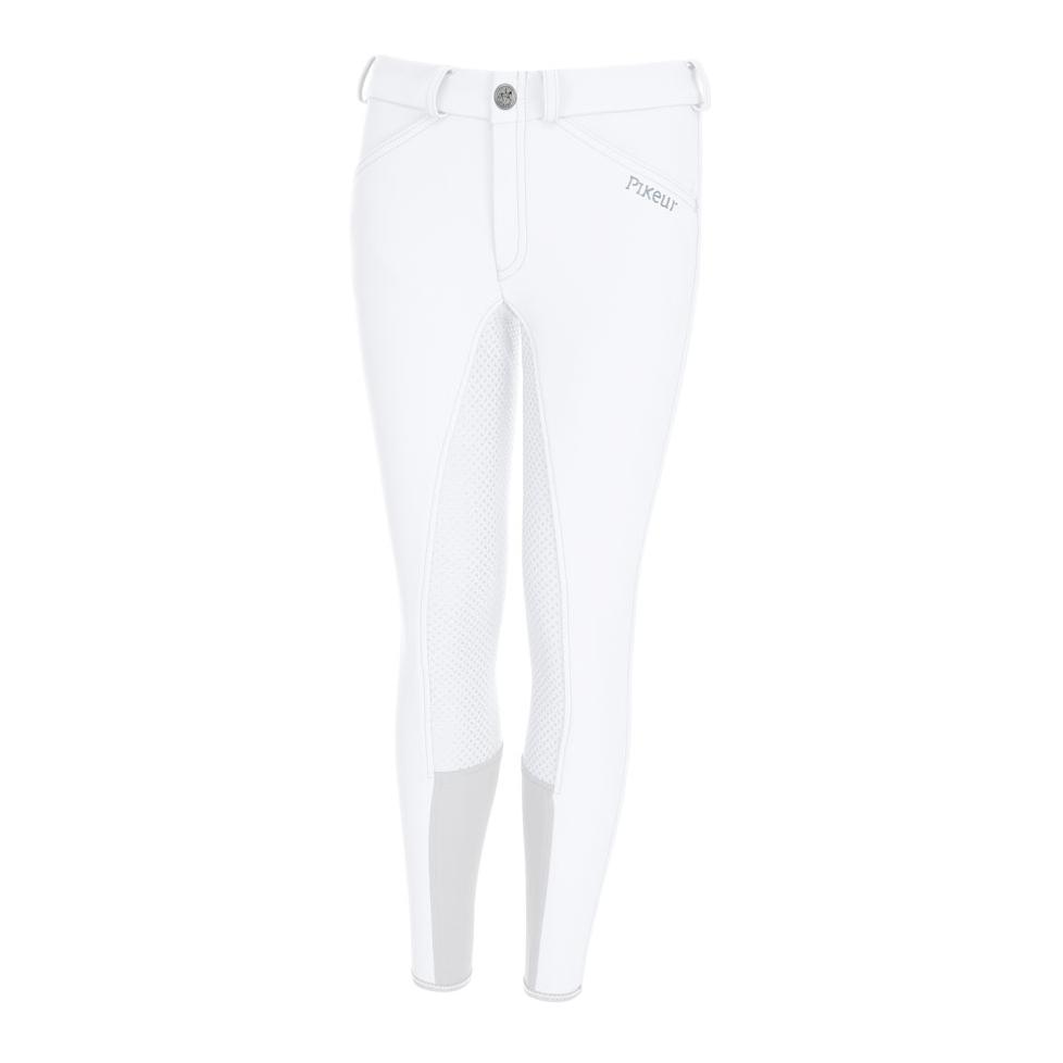 Pikeur Pantalon d'équitation pour enfants Braddy - blanc