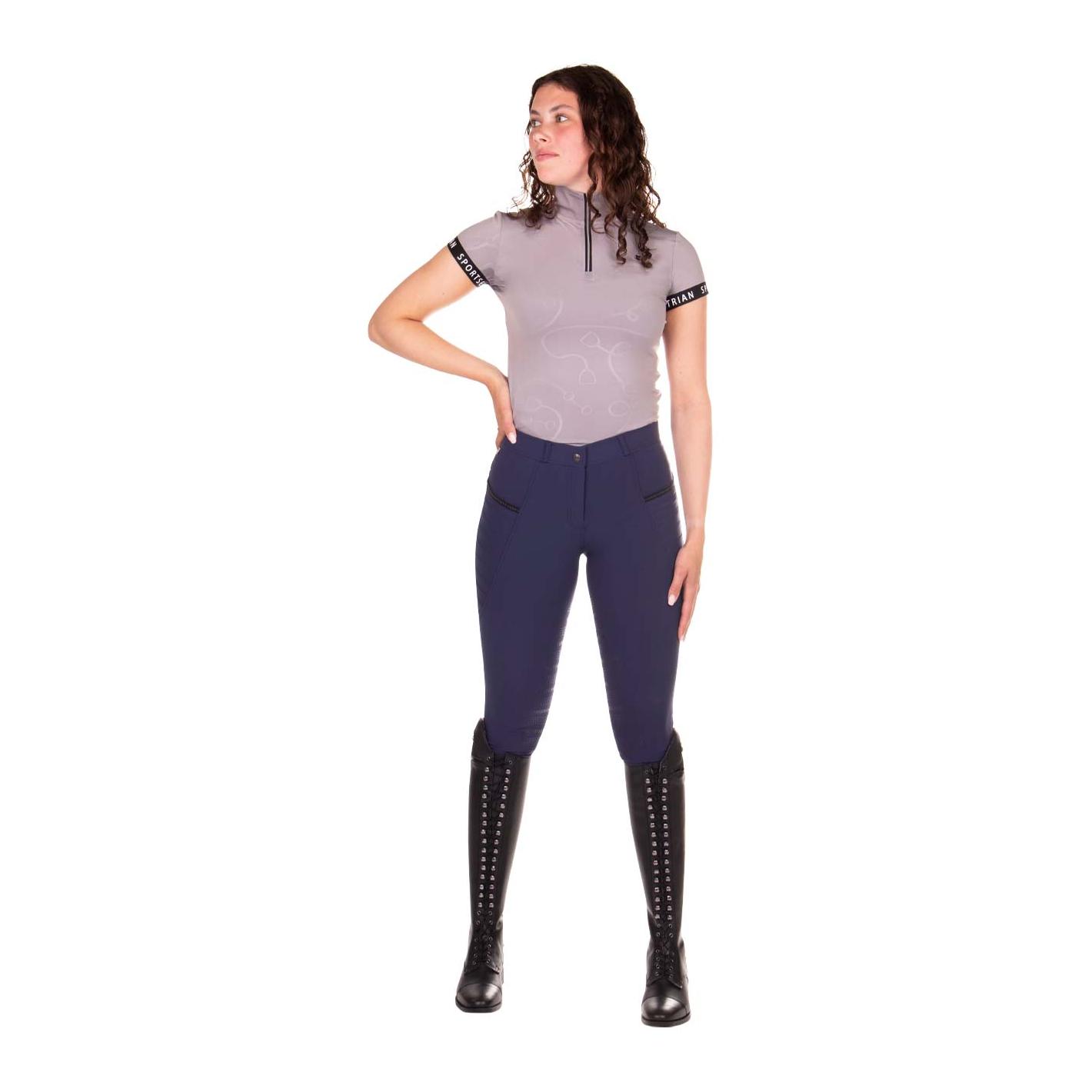 Reithose Rylee Halbbesatz Damen