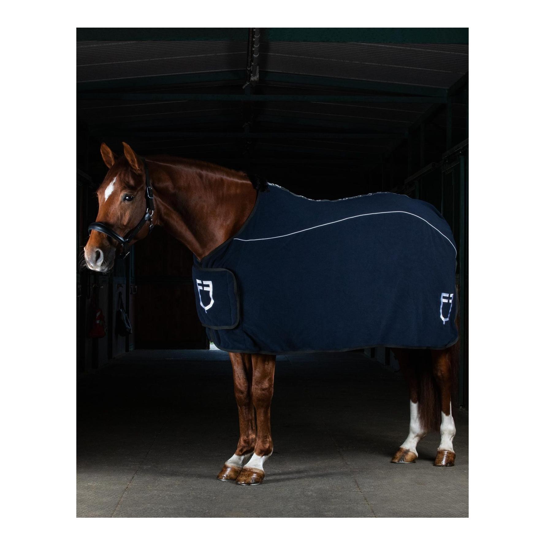 Equestro Fleecedecke mit Flap Front
