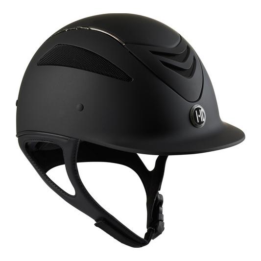 One K Reithelm Defender Pro Matt Chrome Pipe - schwarz