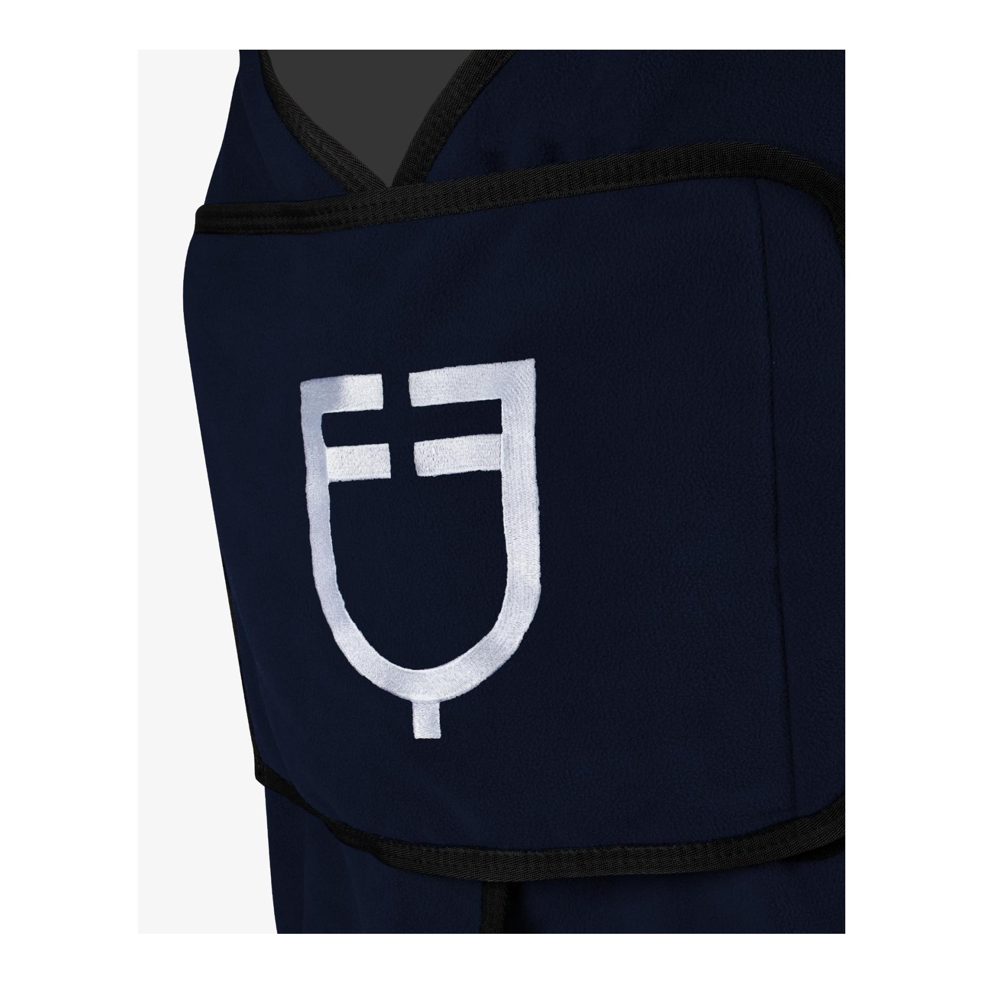 Equestro Fleecedecke mit Flap Front