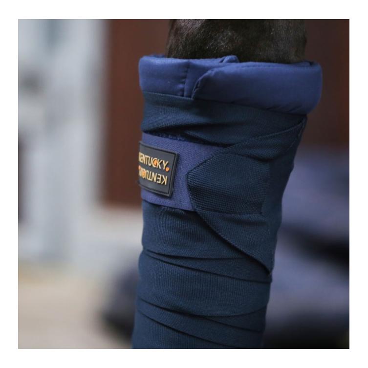 Kentucky Repellent Stall- und Transport-Bandagen (4er-Set) - marineblau