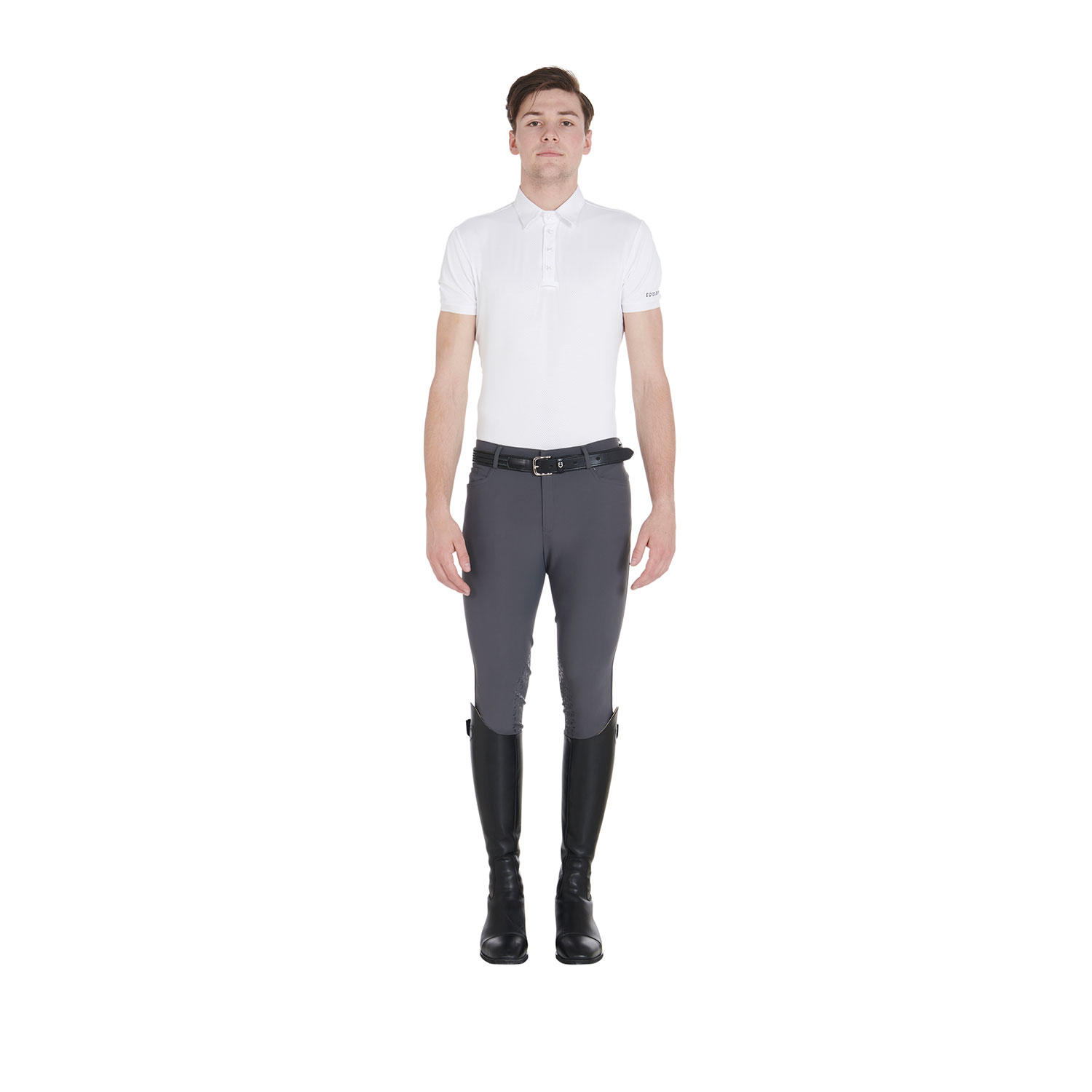Equestro Reithose Caspar Kniebesatz Herren