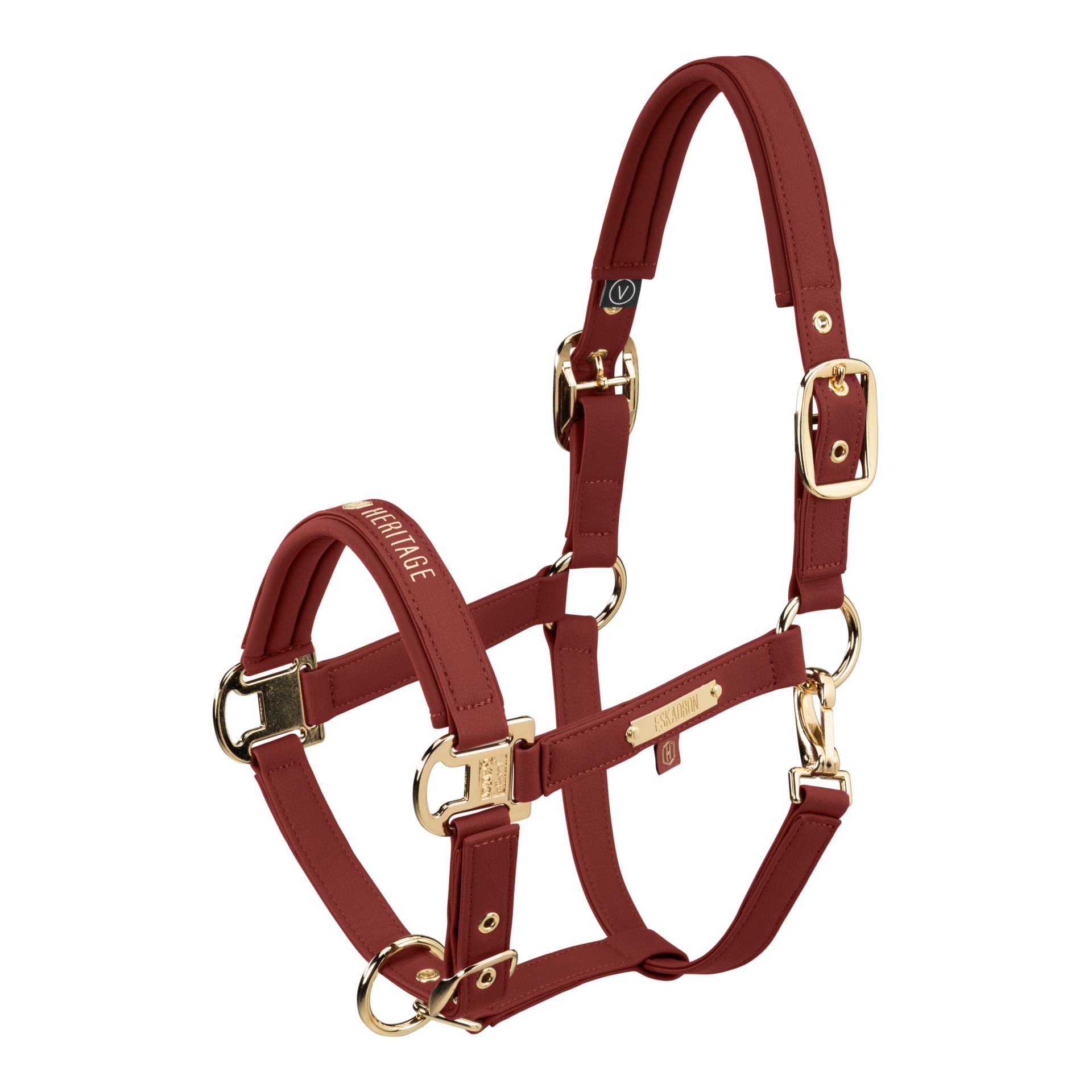 Eskadron Halfter Double Pin FAUX LEATHER Heritage 26/27