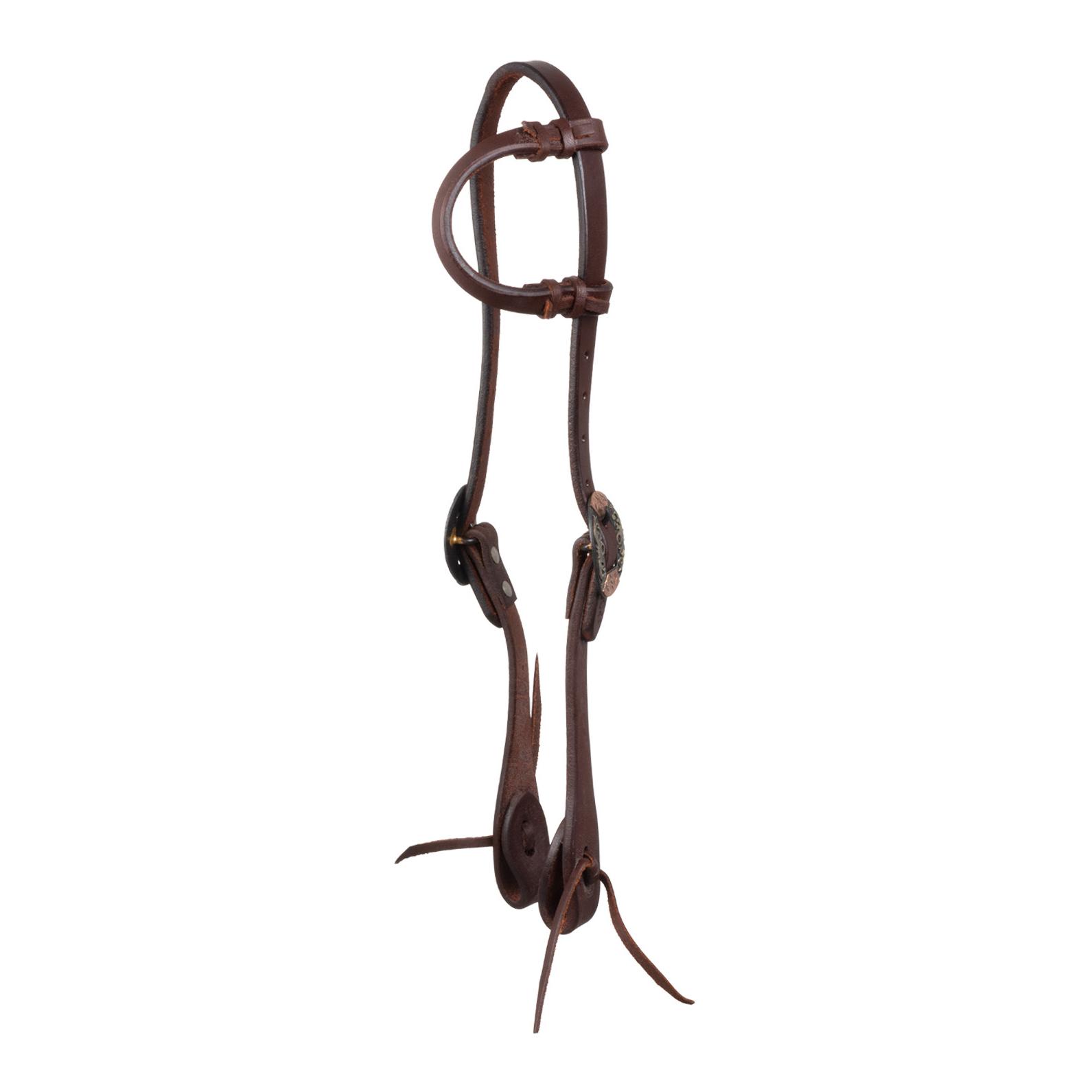 Pool's Westernzaum One-Ear German Buckles