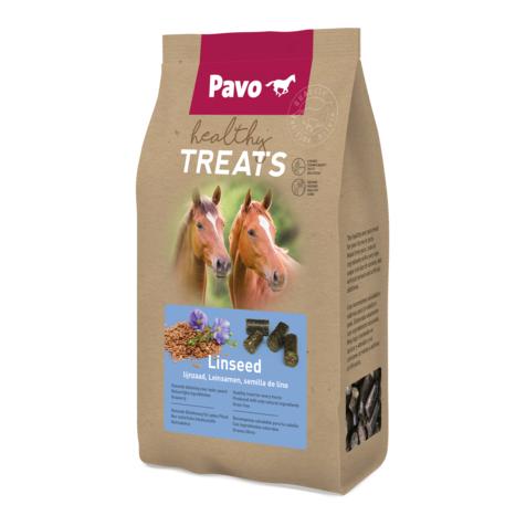 Pavo Pferdefutter Healthy Treats - Leinsamen