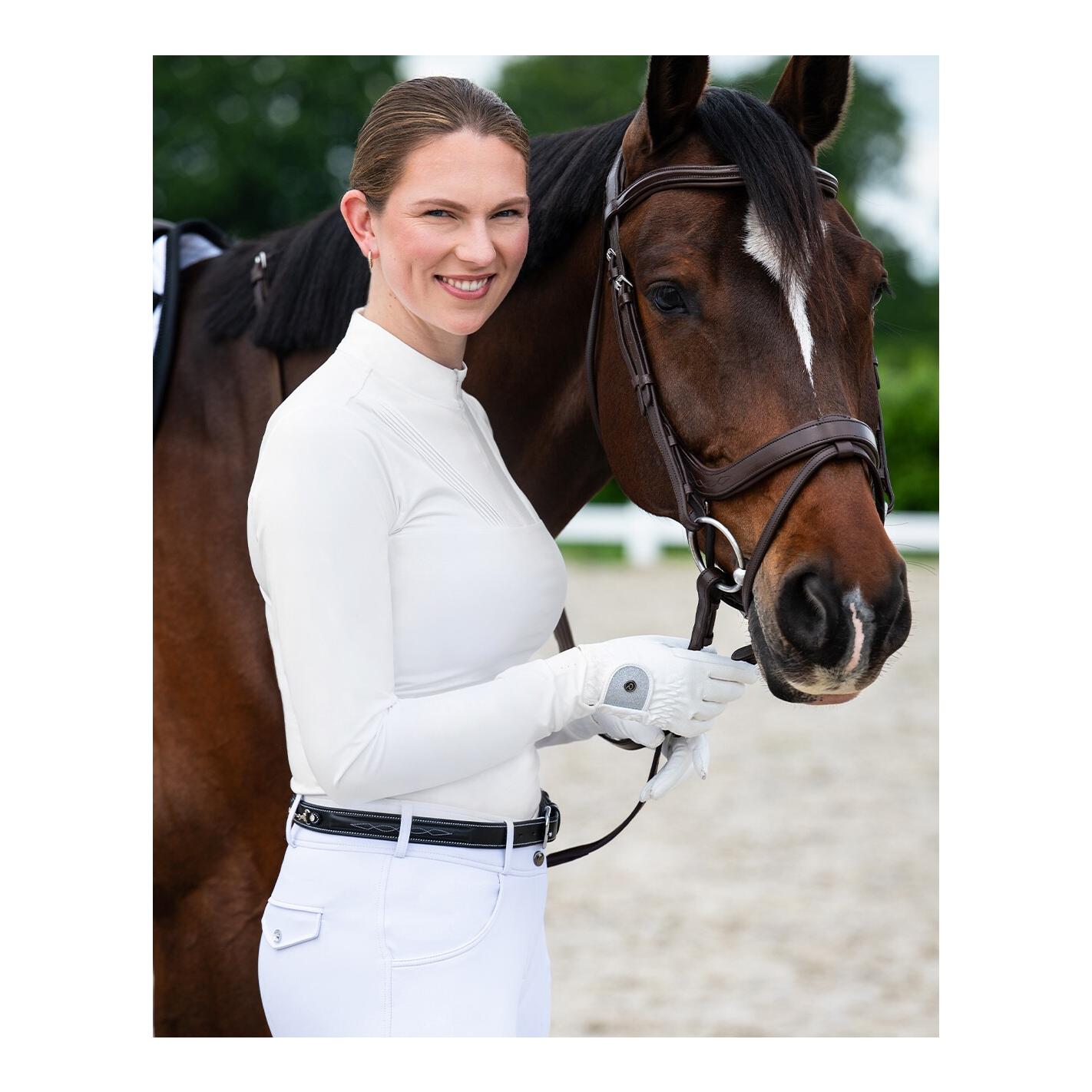 QHP Chemise de concours manches longues Vaila