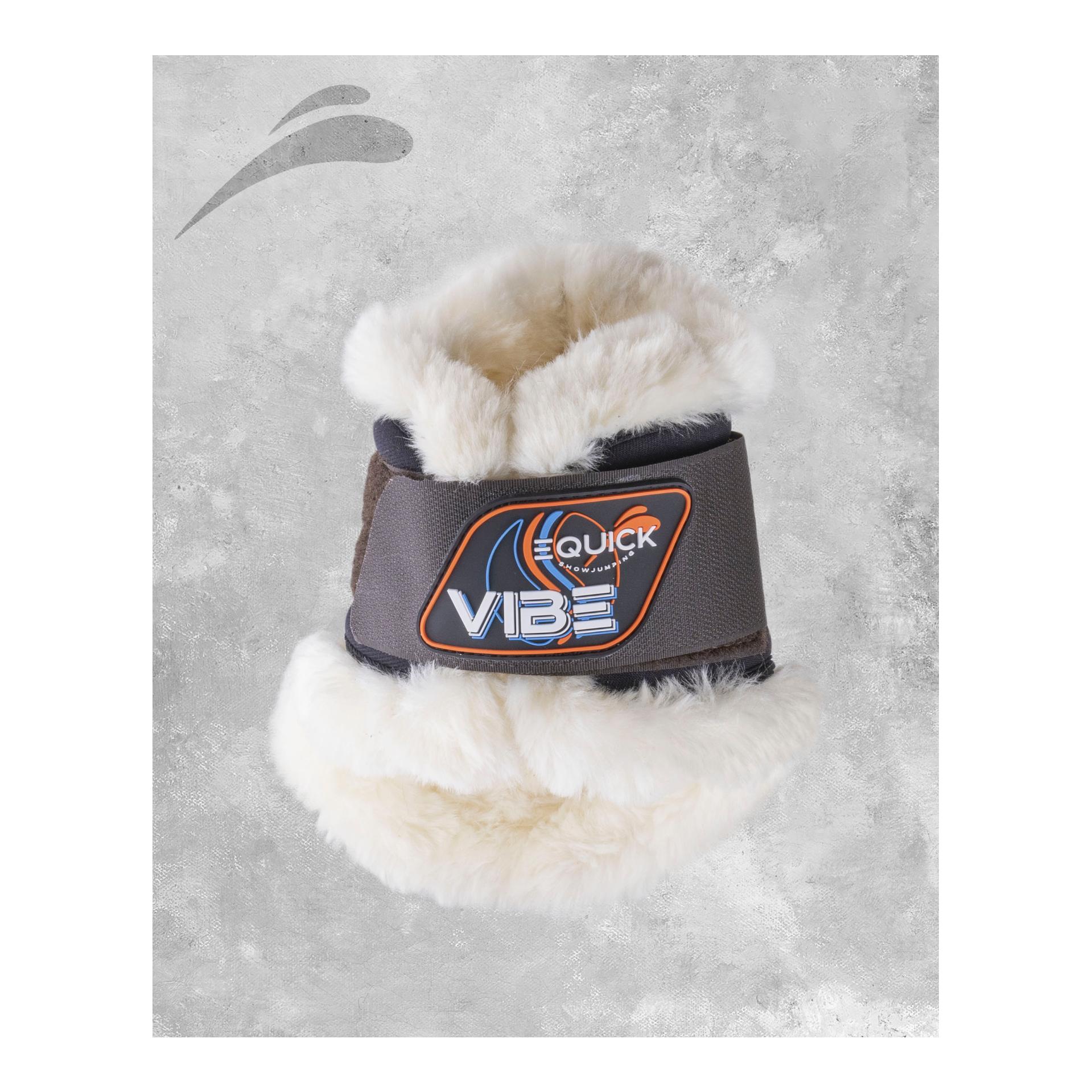 eQuick Protège-boulets VIBE à velcro Fluffy (mouton)