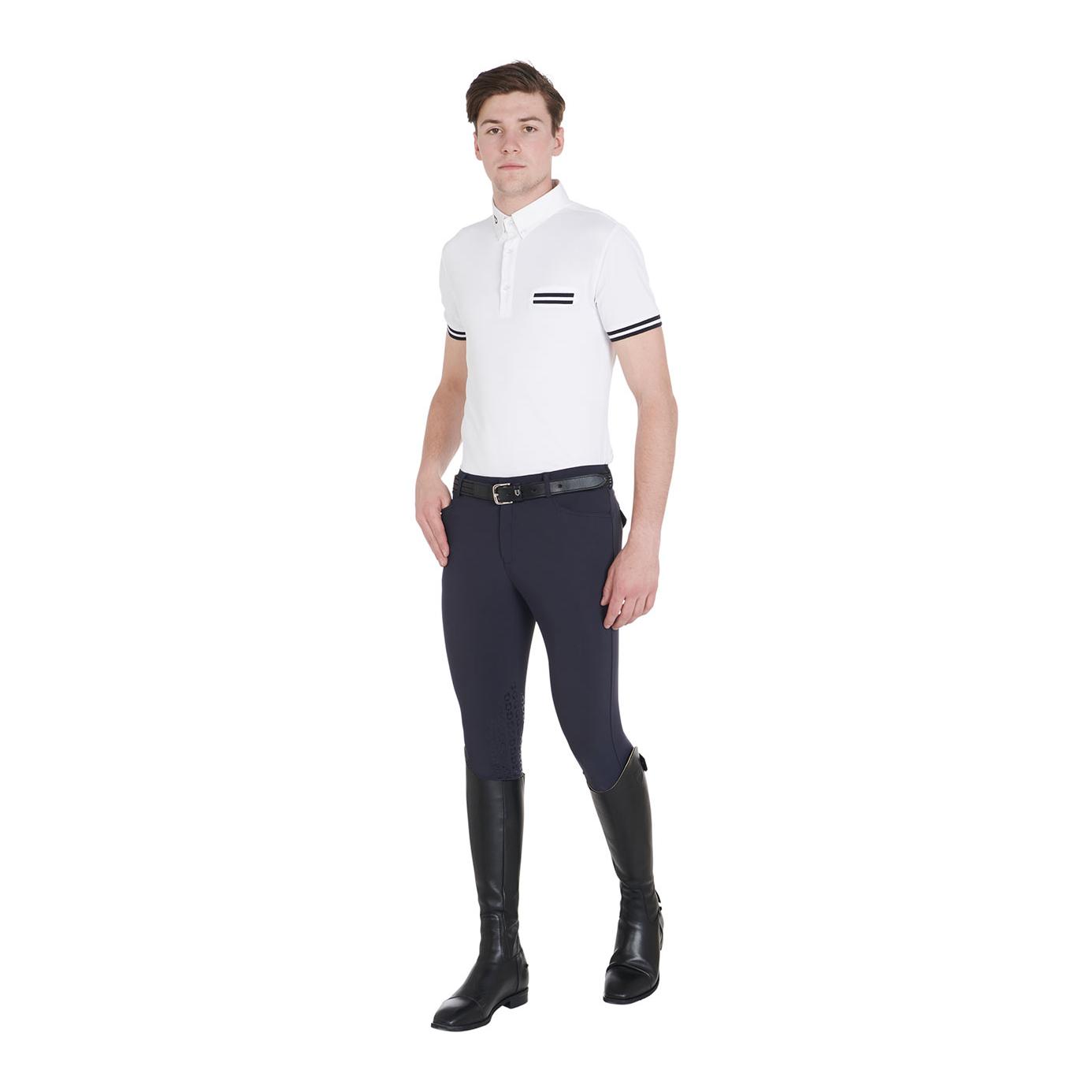 Equestro Reithose Caspar Kniebesatz Jungs