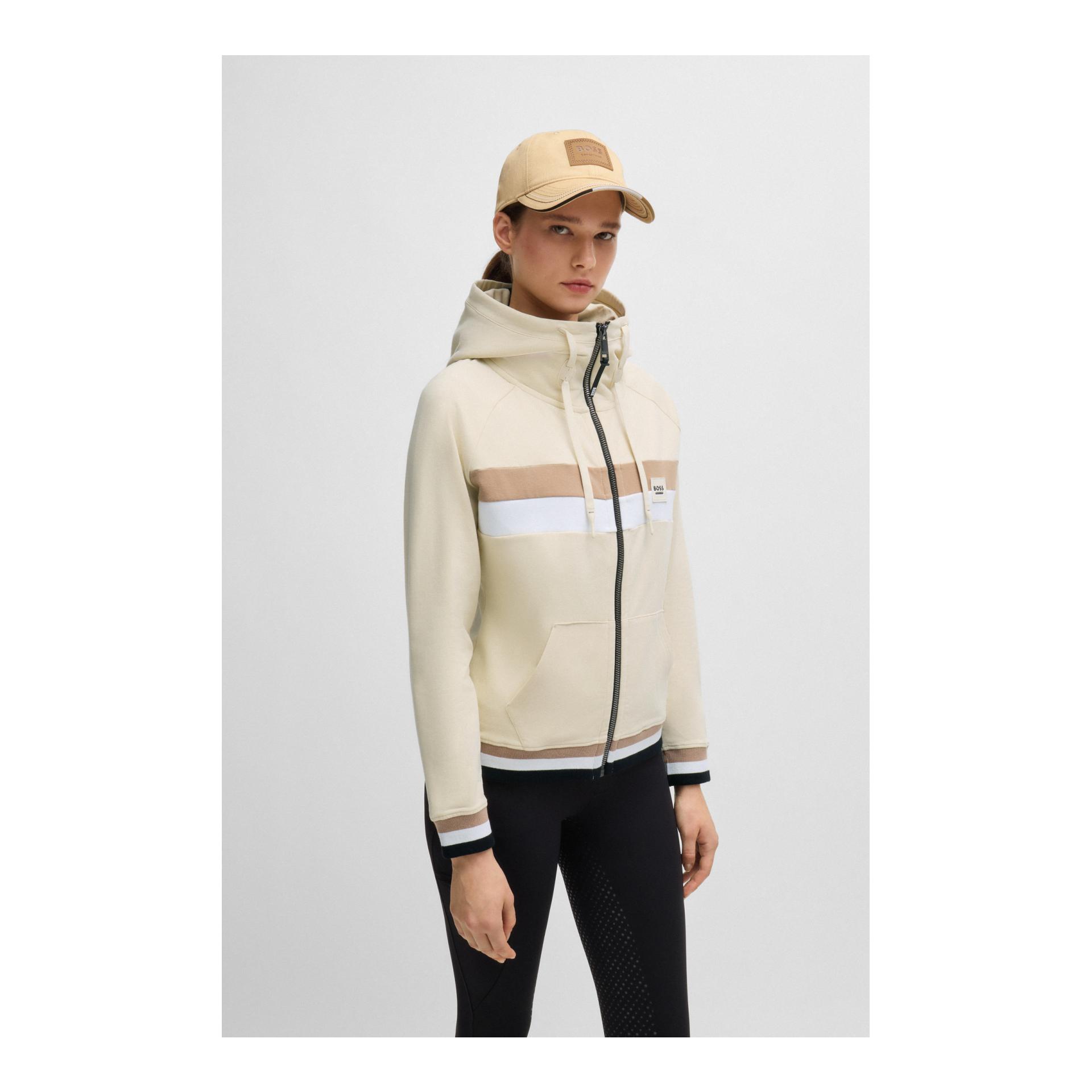 BOSS Equestrian Hoodie Zip Riva Damen