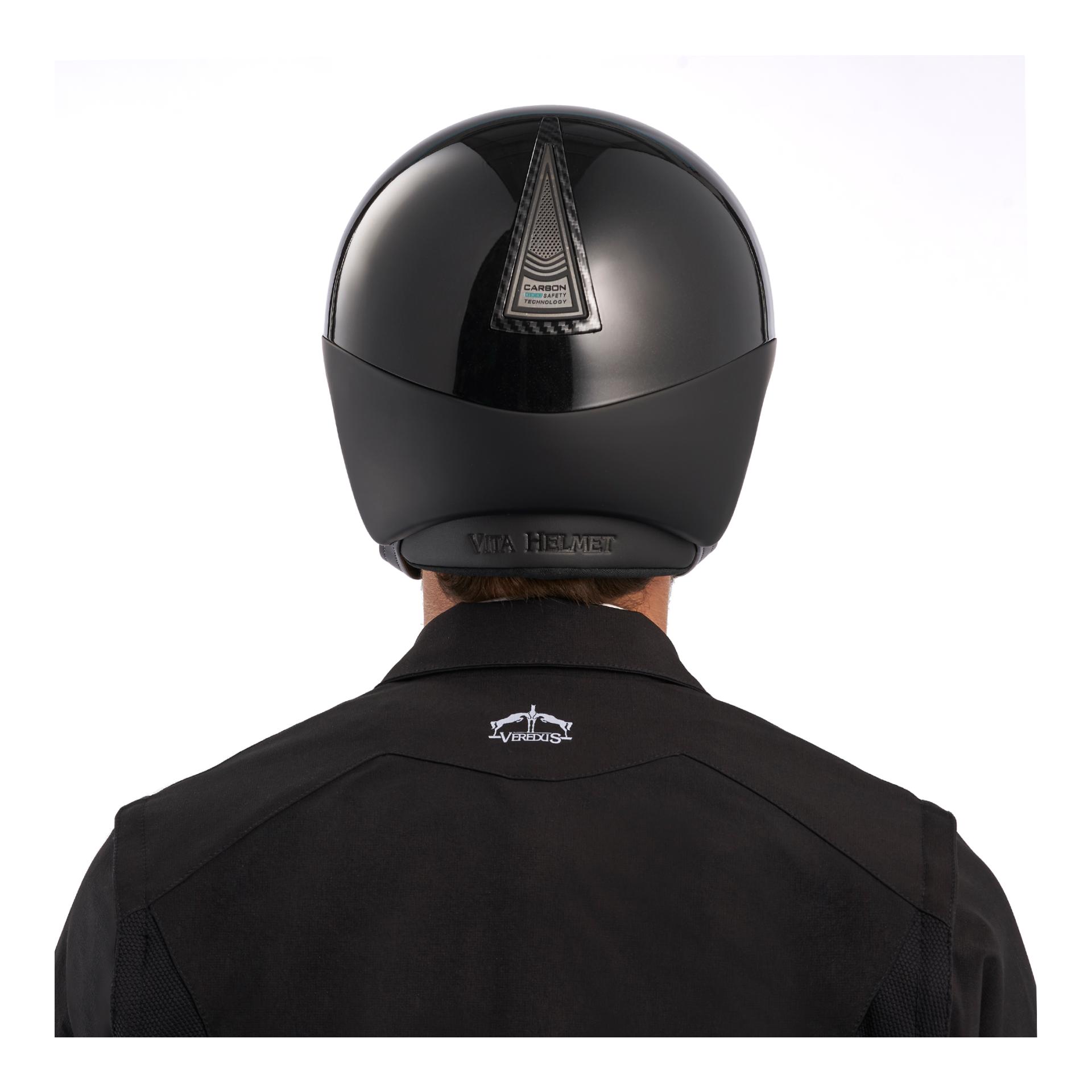Veredus Reithelm Vita CARBON Gel Standard visor Glossy